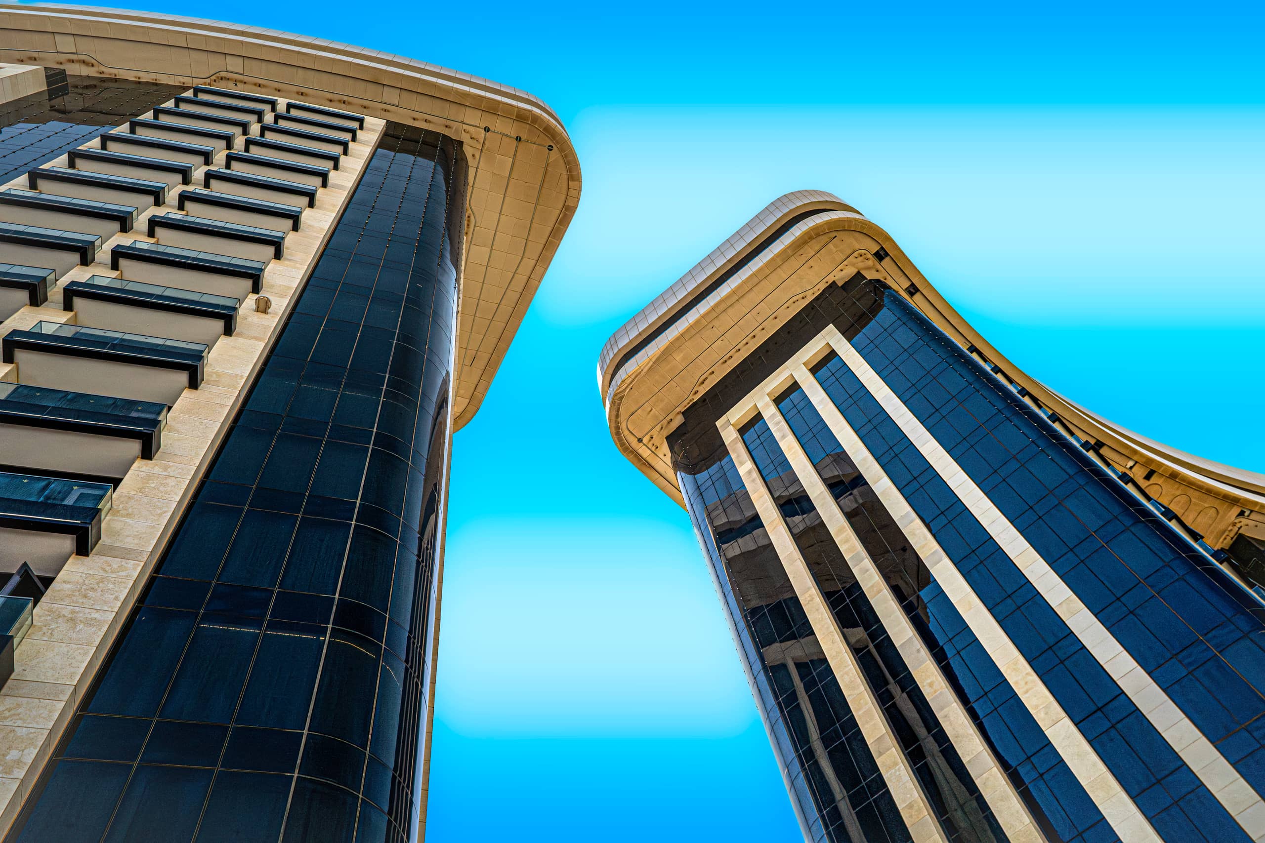 Hotel Building Alex Rexos, a fine-art photograph by Ali Abu Ras