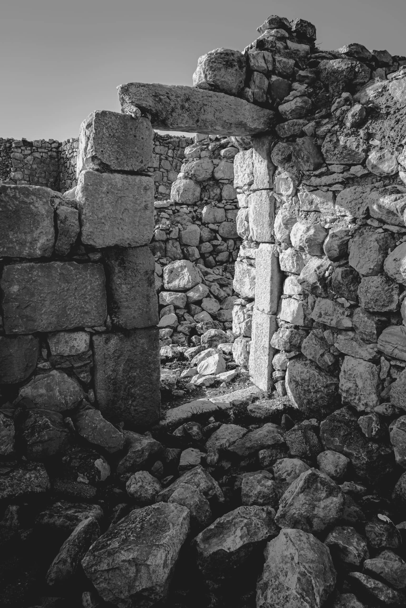 Hashmiah View Door Light, a fine-art photograph by Ali Abu Ras