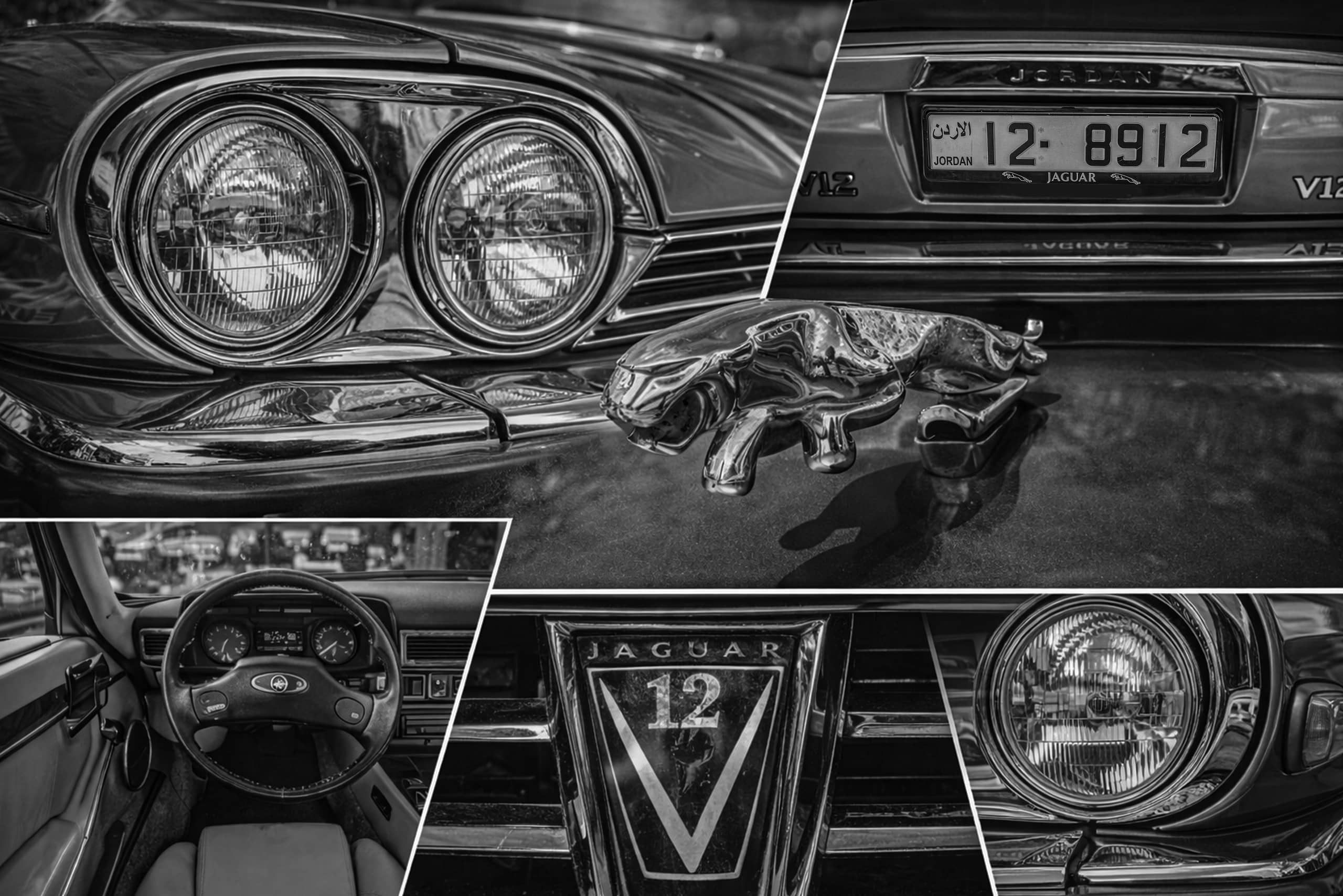 Cars Jaguar, a fine-art photograph by Ali Abu Ras
