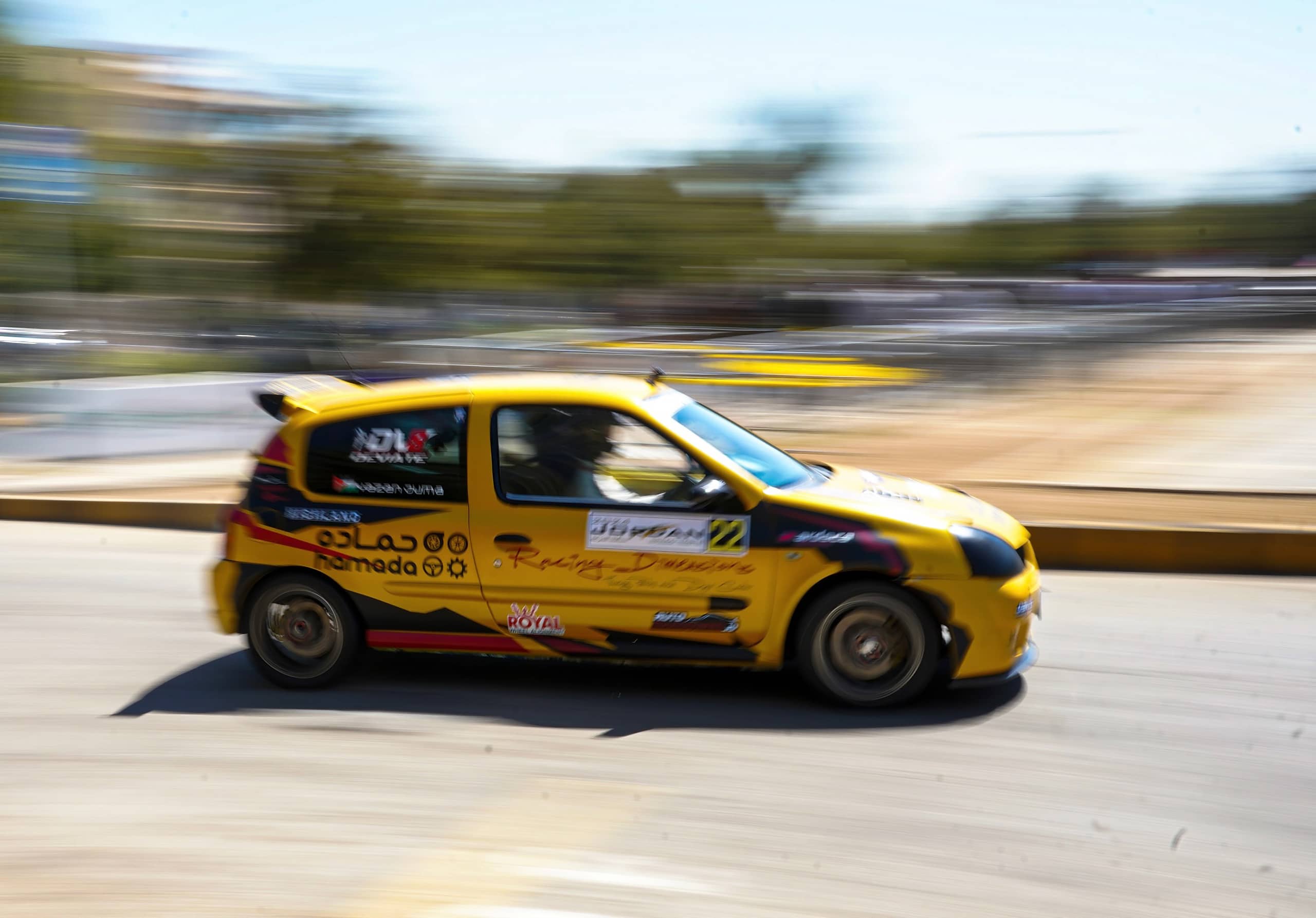 CAR Speed Jordan, a fine-art photograph by Ali Abu Ras