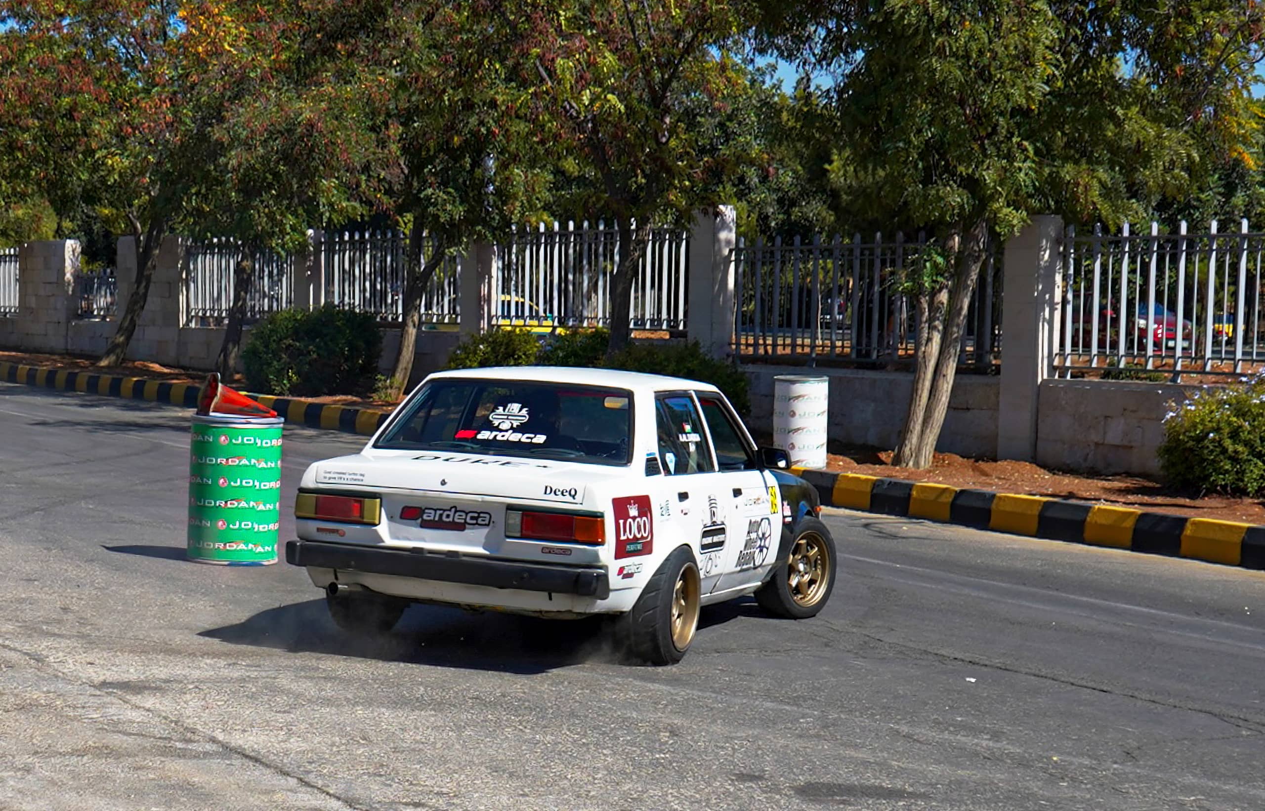 CAR Speed Jordan, a fine-art photograph by Ali Abu Ras