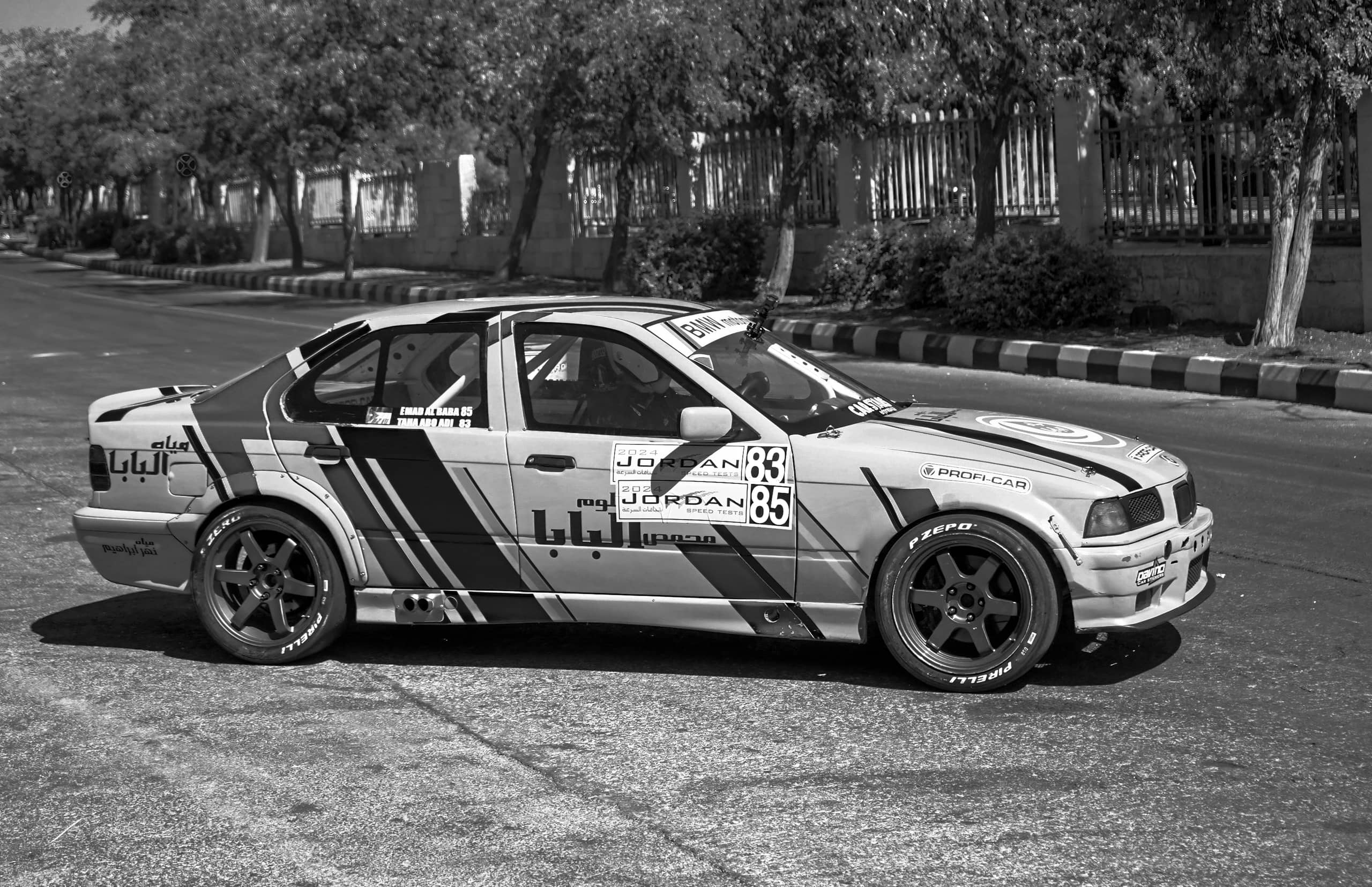 CAR Speed Jordan, a fine-art photograph by Ali Abu Ras