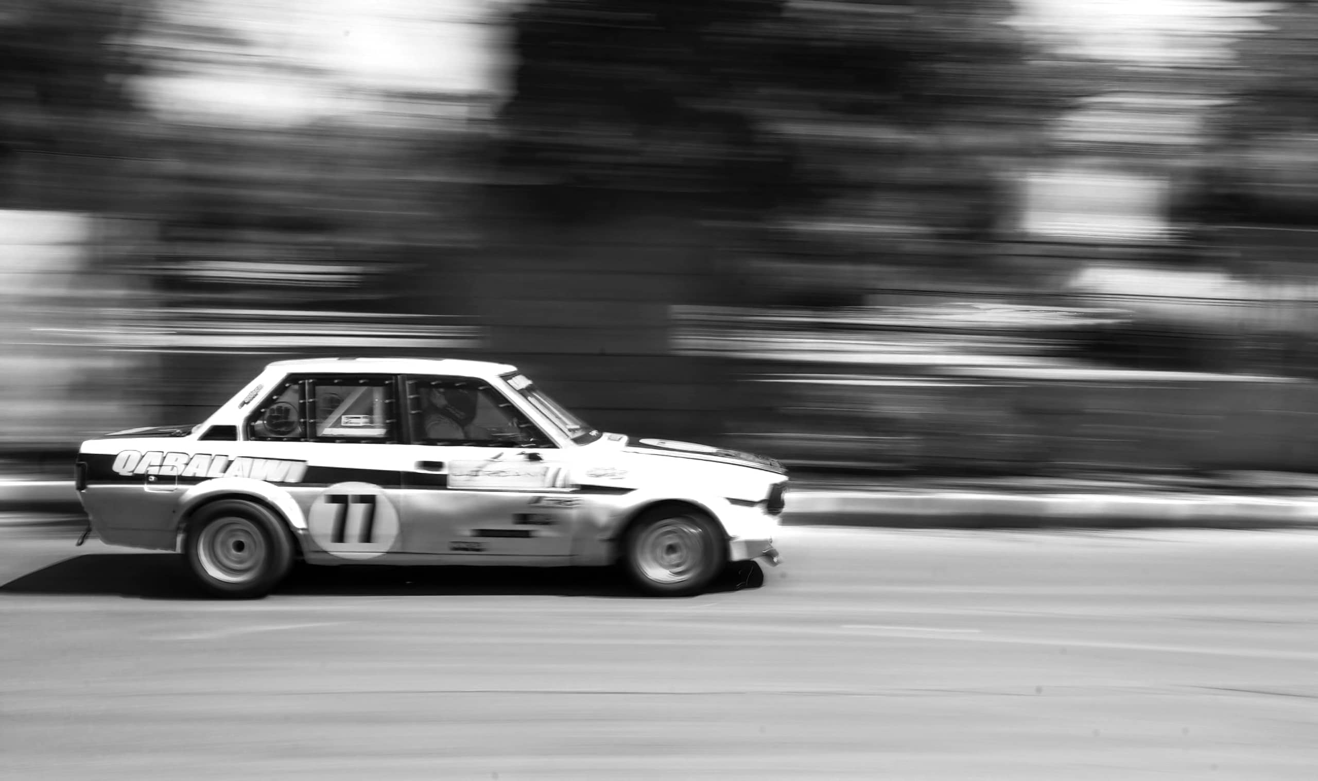CAR Speed Race Jordan, a fine-art photograph by Ali Abu Ras