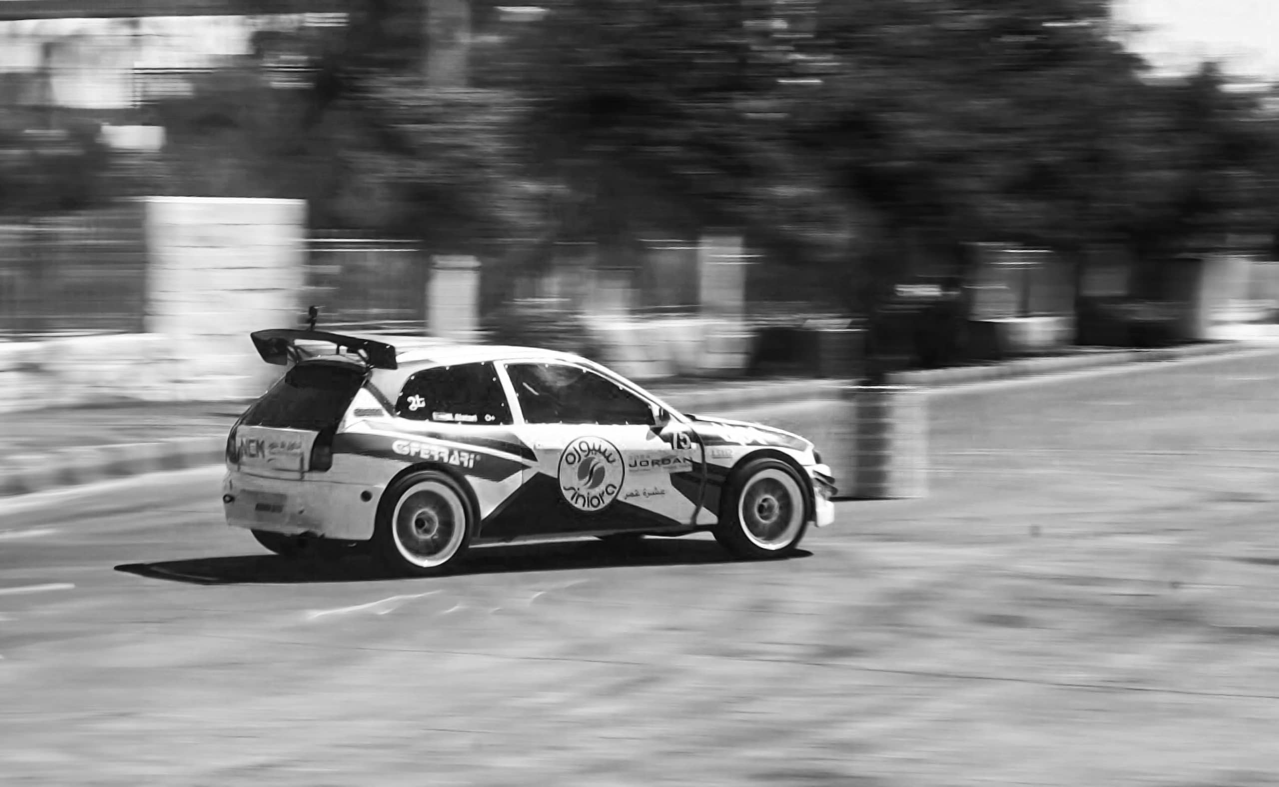 CAR Speed Jordan, a fine-art photograph by Ali Abu Ras
