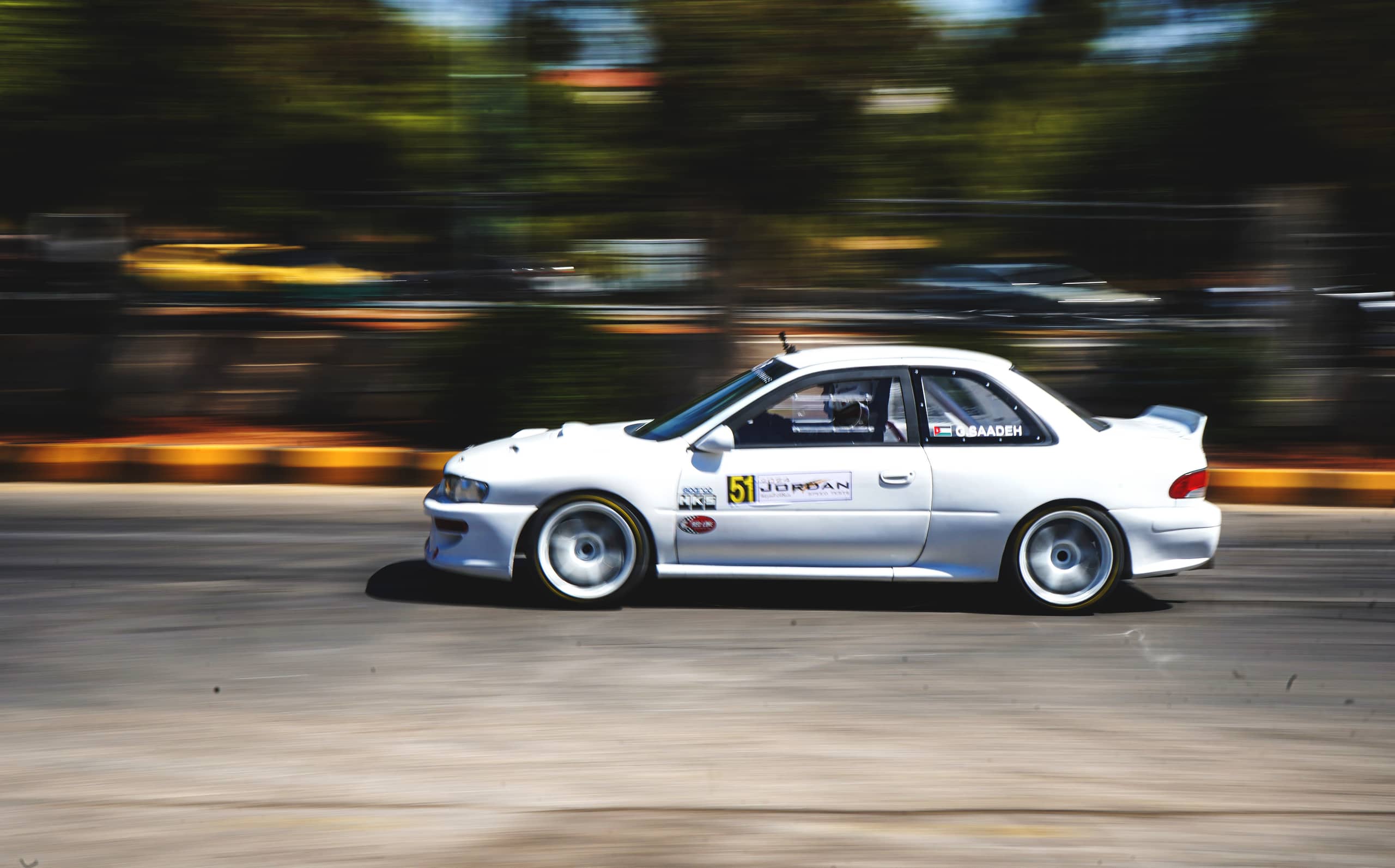 CAR Speed Jordan, a fine-art photograph by Ali Abu Ras