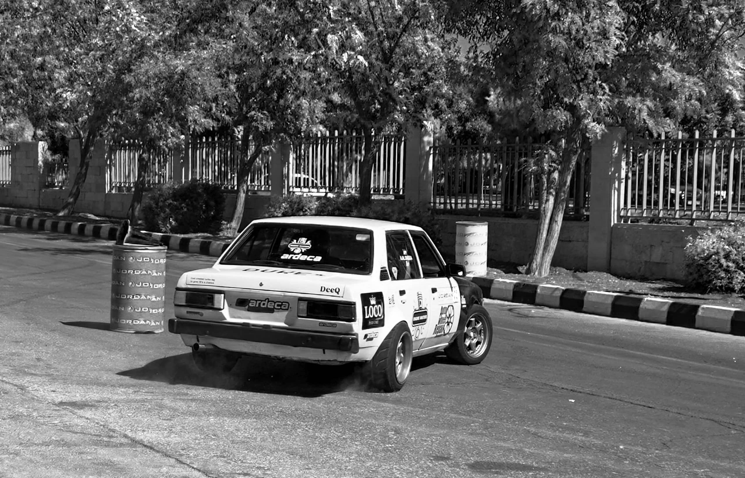 CAR Speed Jordan, a fine-art photograph by Ali Abu Ras