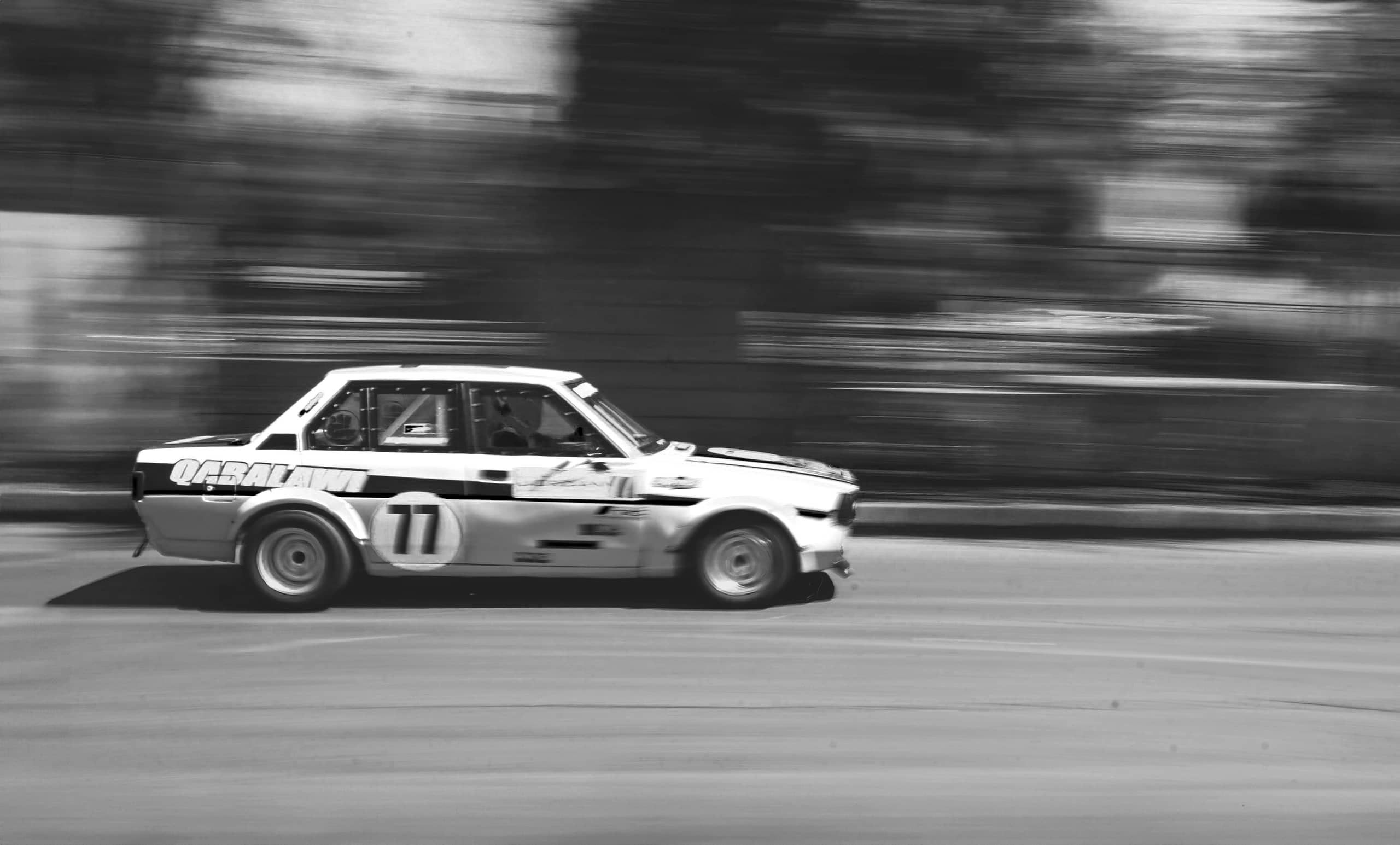 CAR Speed Jordan, a fine-art photograph by Ali Abu Ras
