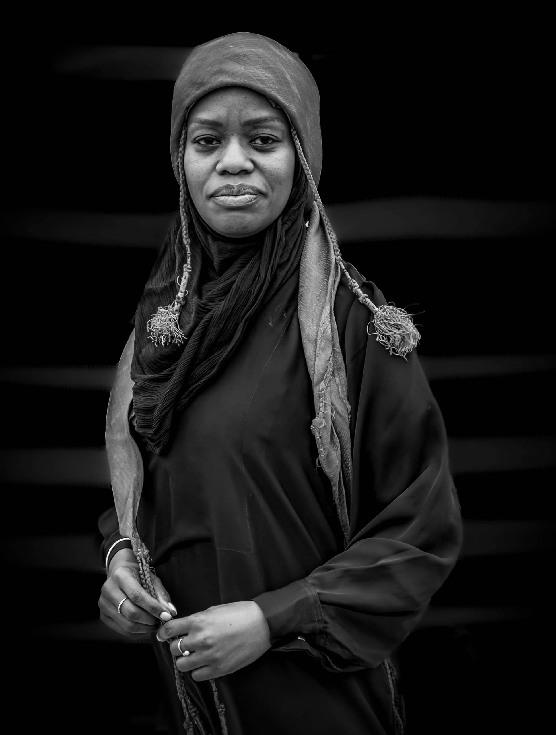 Zoba Traditonal Dress, a fine-art photograph by Ali Abu Ras