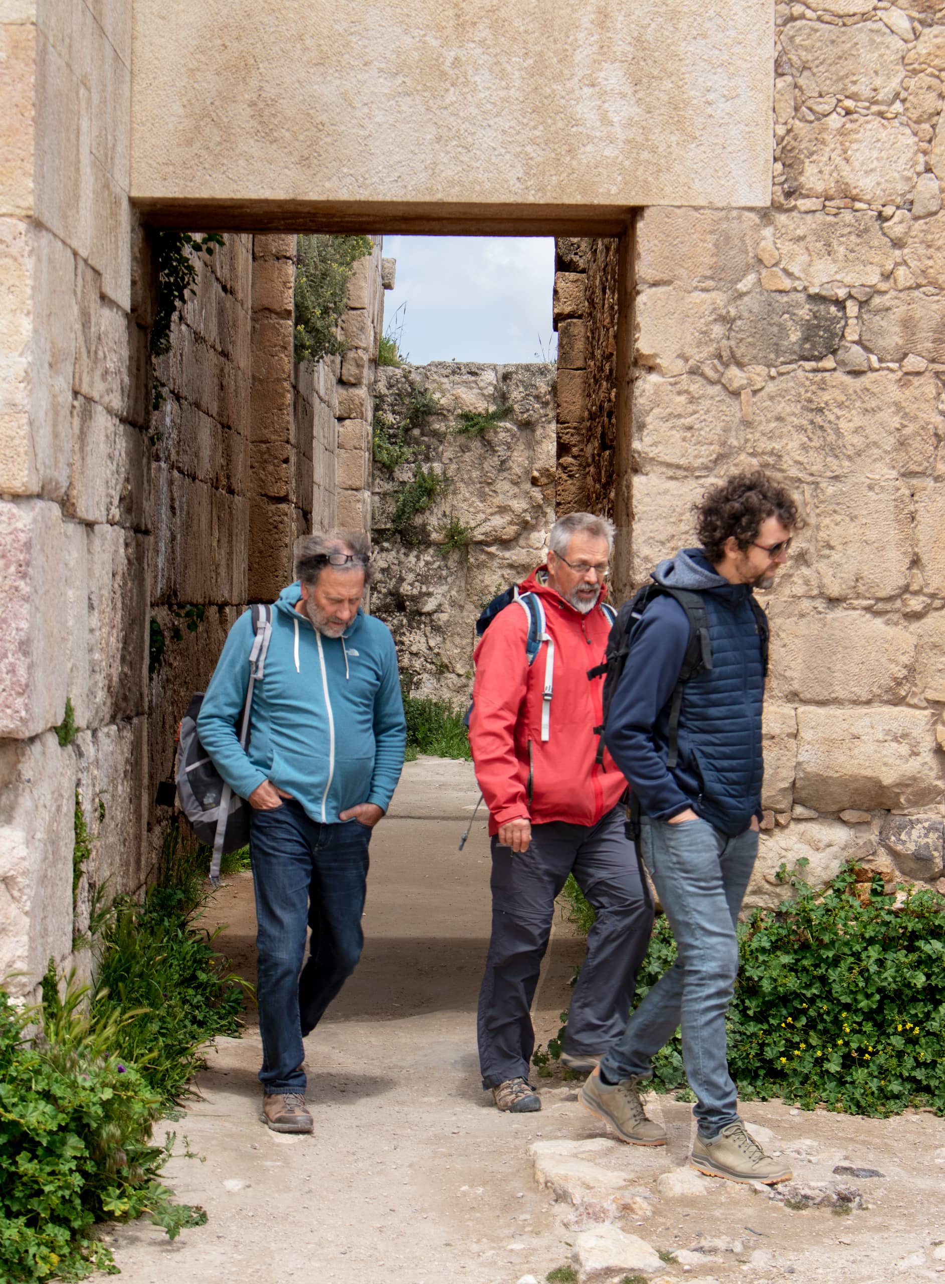 People Amman Citadel, a fine-art photograph by Ali Abu Ras