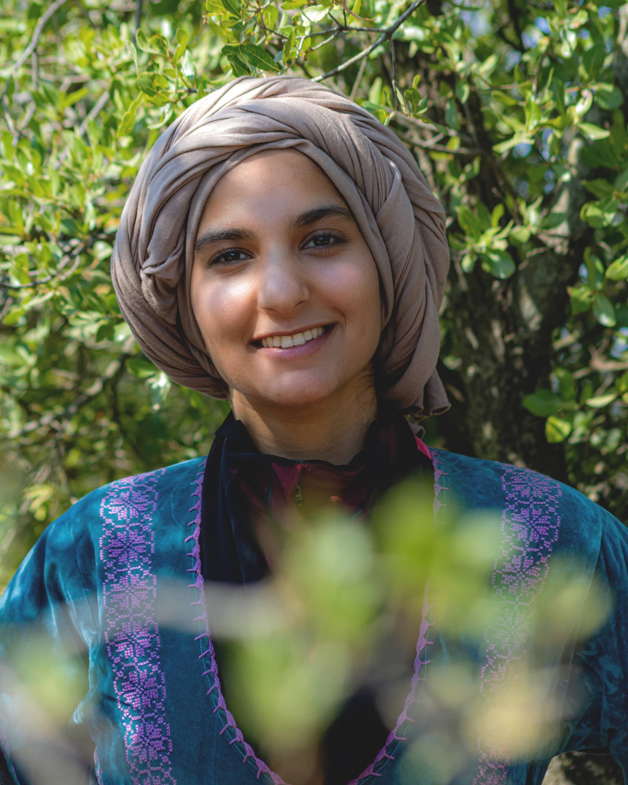 Portrait Girle Outdoor 4, a fine-art photograph by Ali Abu Ras