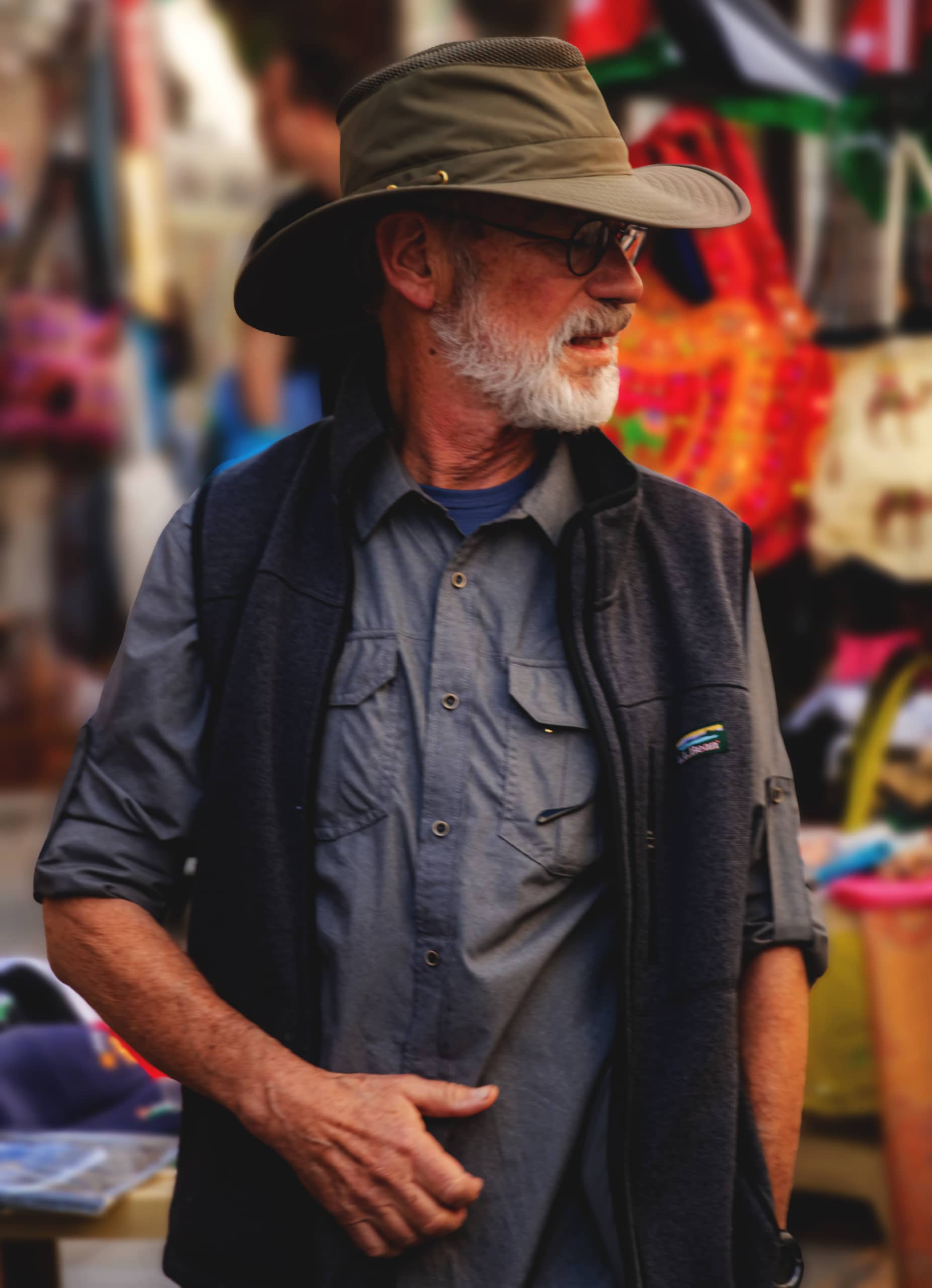 Madaba MAN OLD Street Life Style, a fine-art photograph by Ali Abu Ras