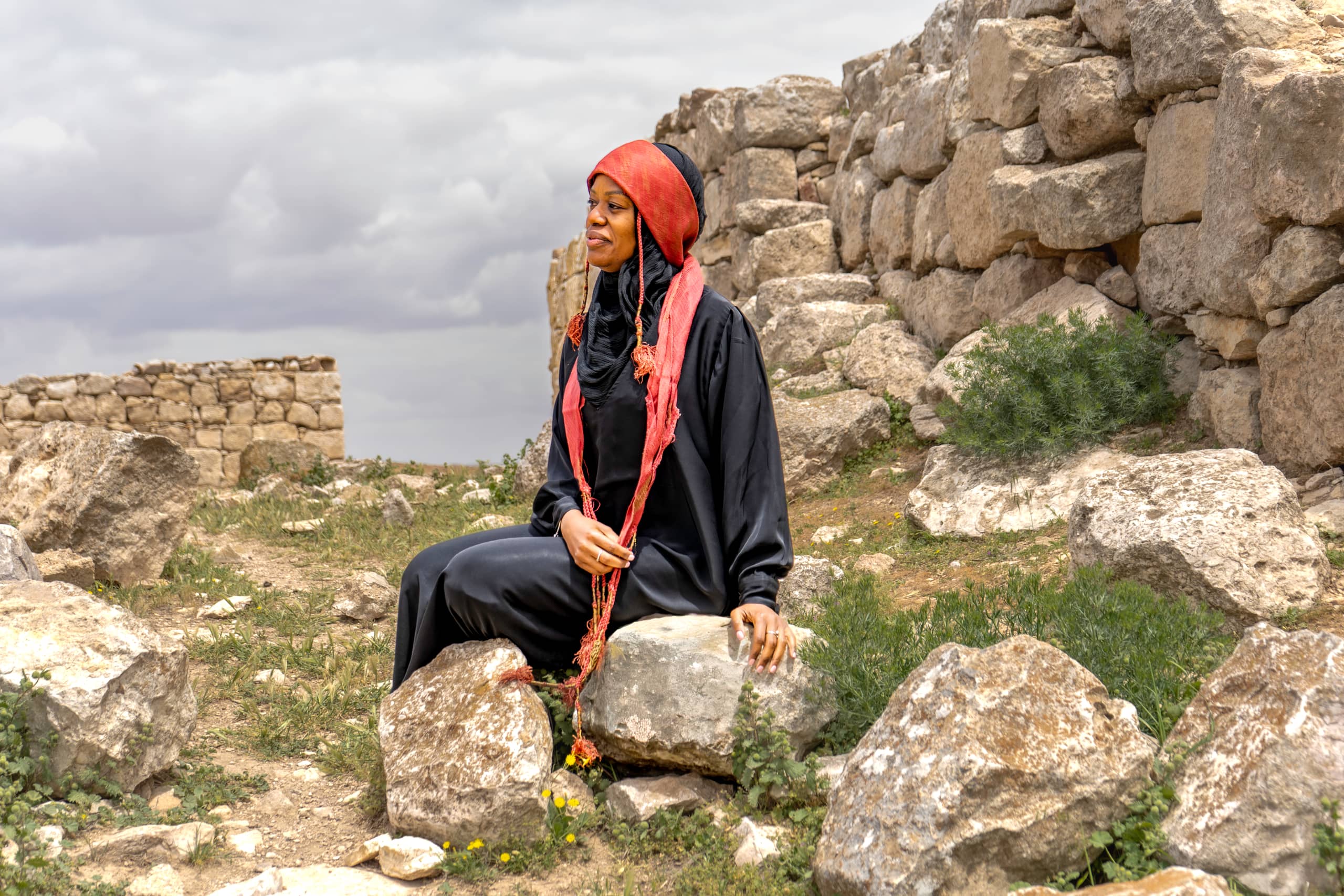 Zoba Traditonal Dress, a fine-art photograph by Ali Abu Ras