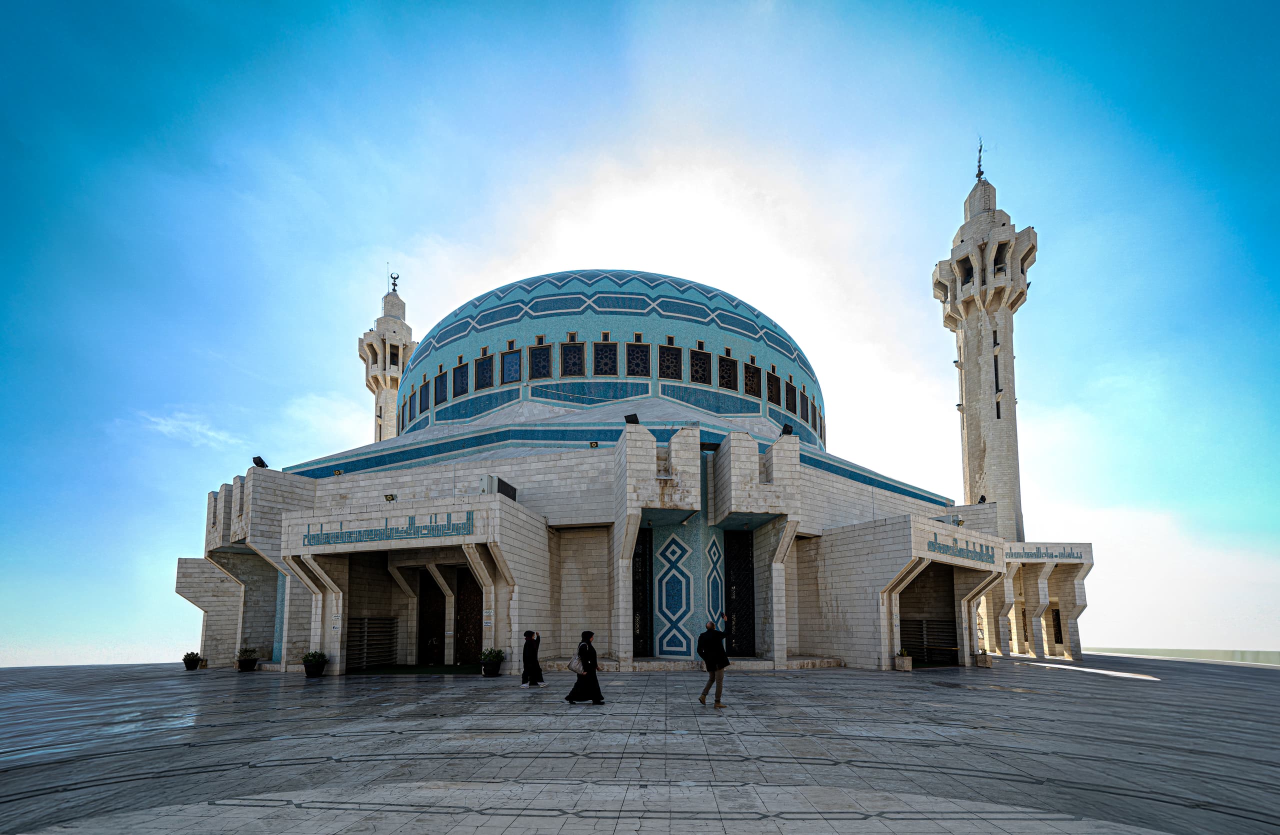 Masjid Abdallah Outdoor Modren OLD, a fine-art photograph by Ali Abu Ras