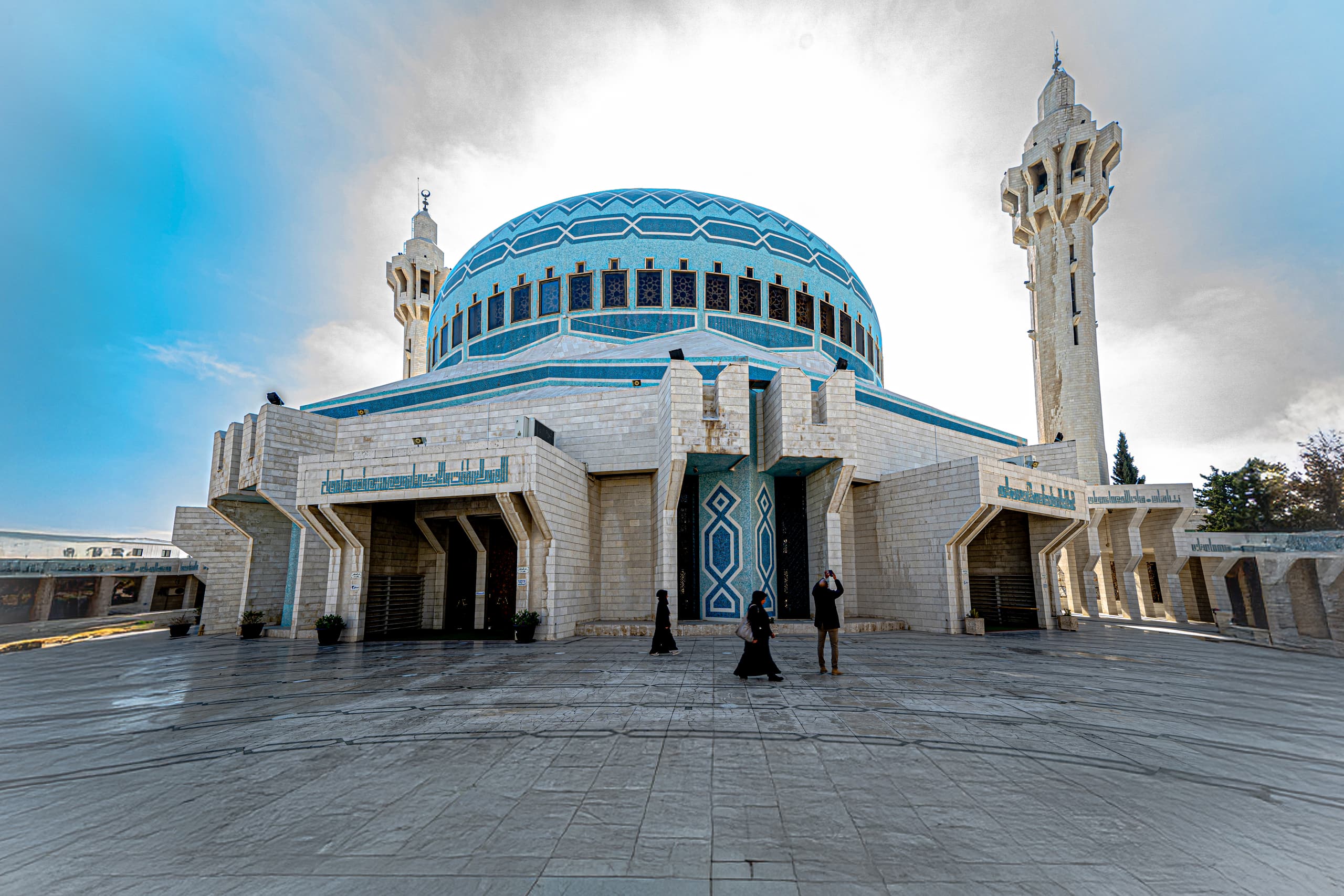 Masjid Abdallah Outdoor Modren OLD, a fine-art photograph by Ali Abu Ras
