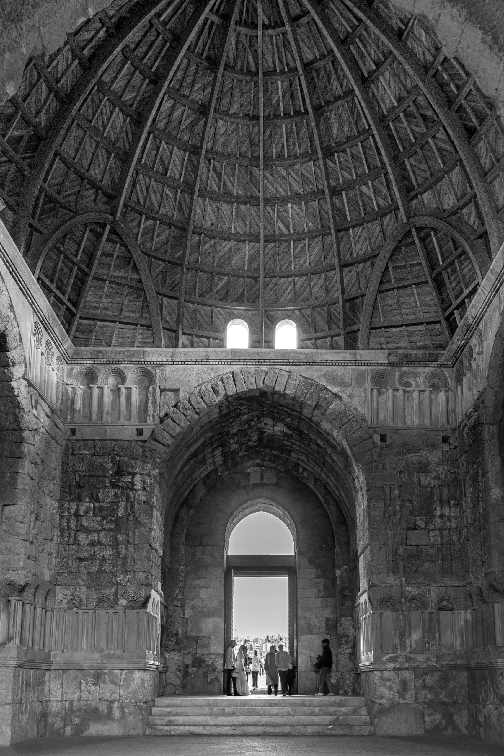 Ammancitadel Ummaya Palace, a fine-art photograph by Ali Abu Ras
