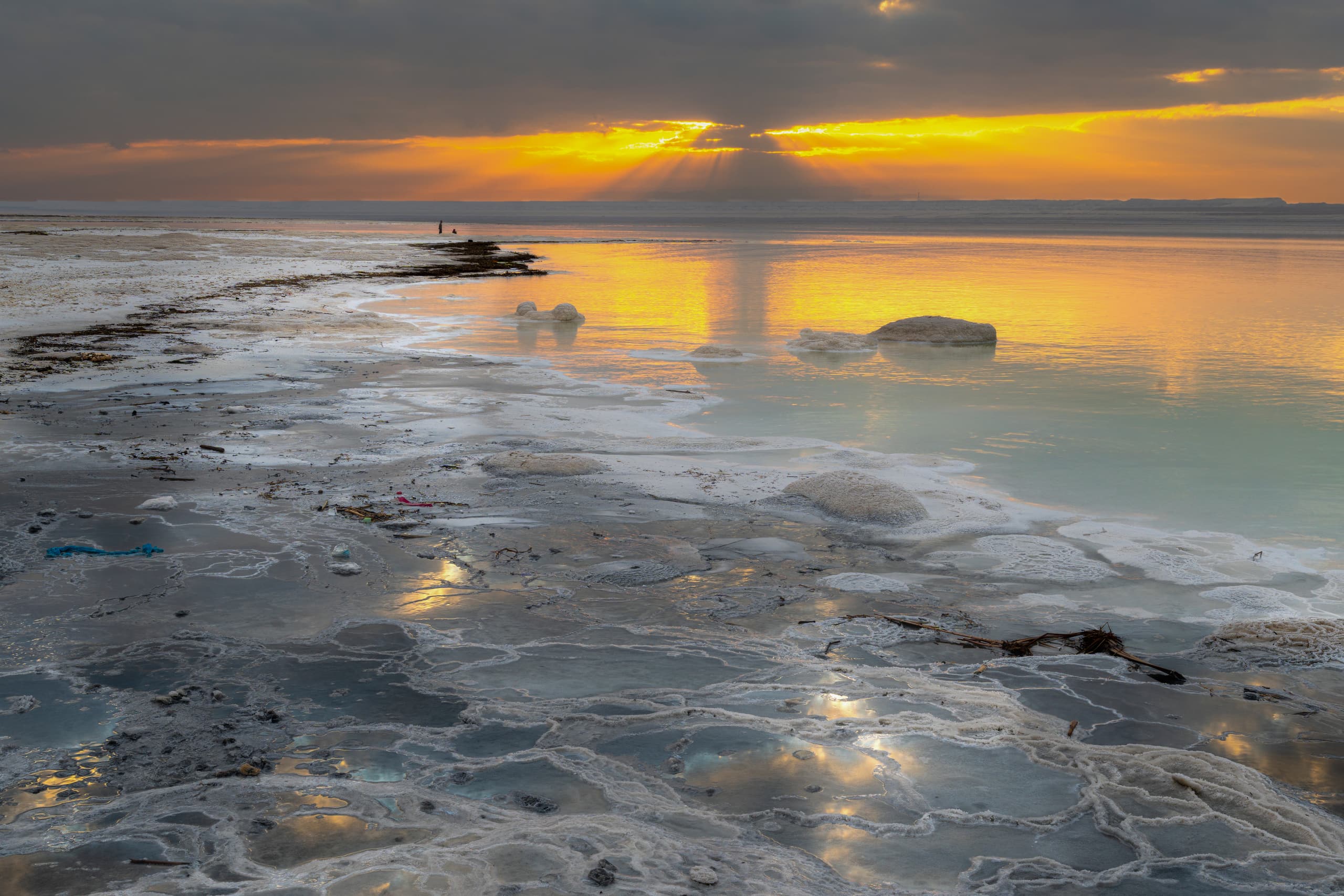 0 Deadsea, a fine-art photograph by Ali Abu Ras