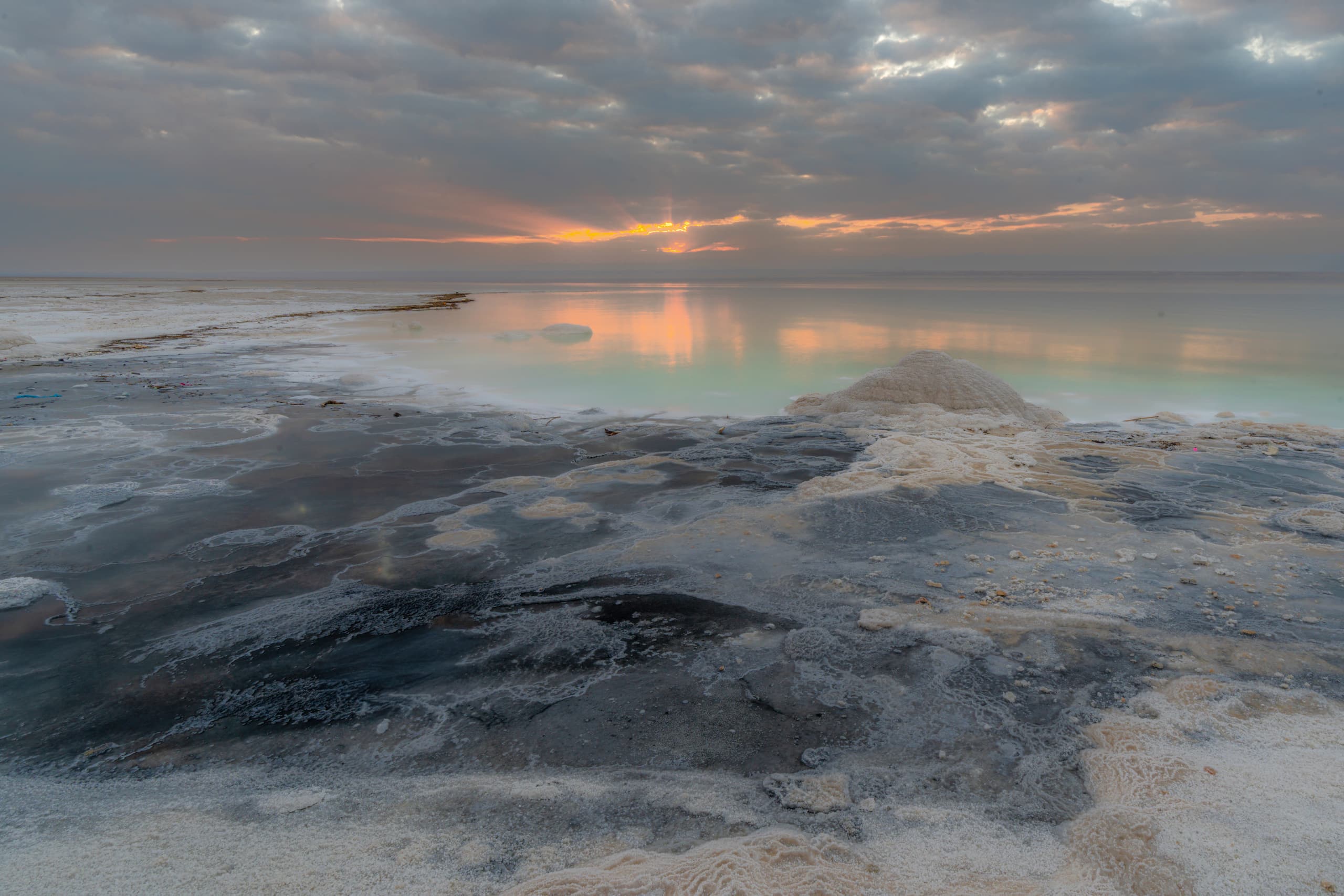 Deadsea, a fine-art photograph by Ali Abu Ras