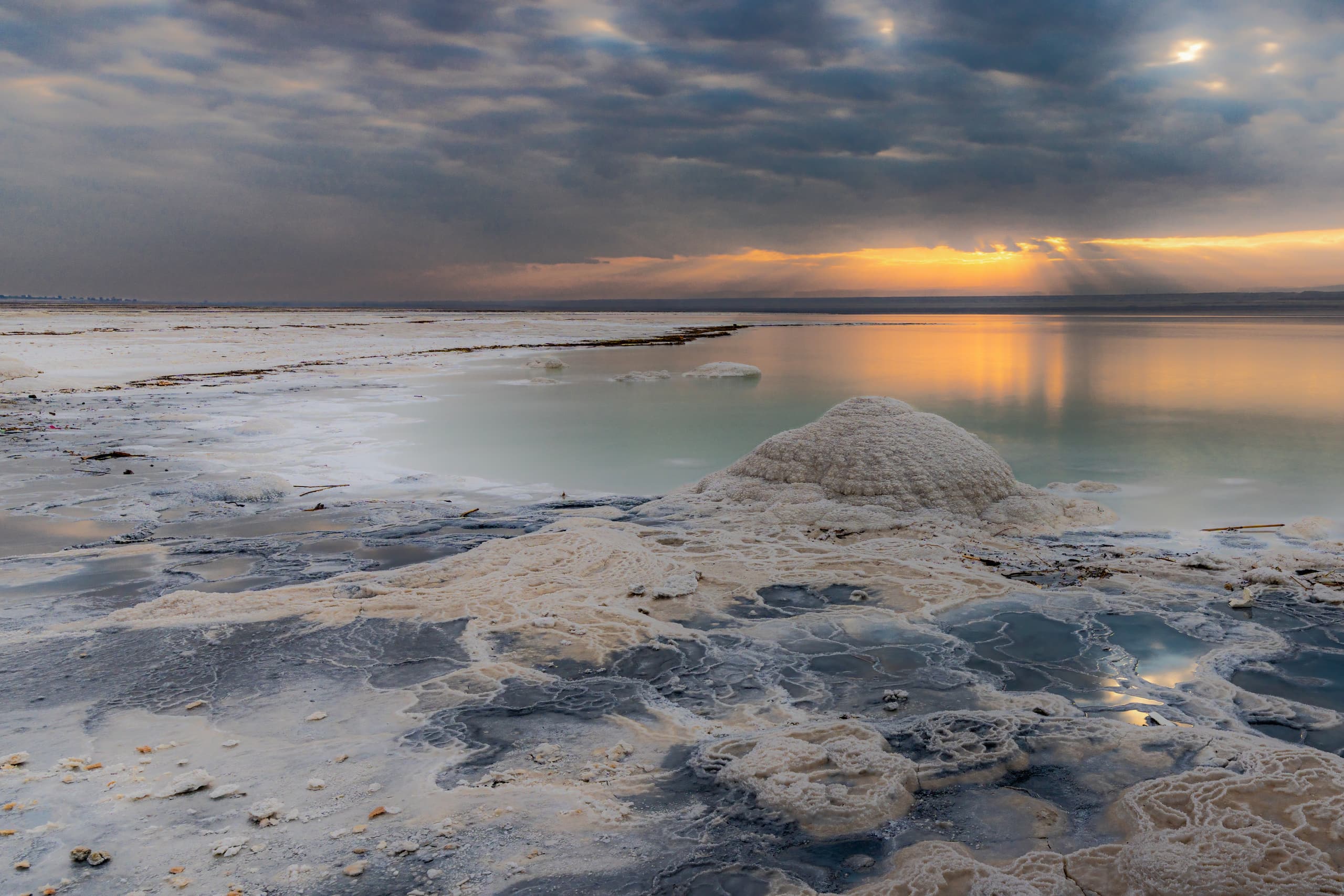 0 Deadsea 1, a fine-art photograph by Ali Abu Ras