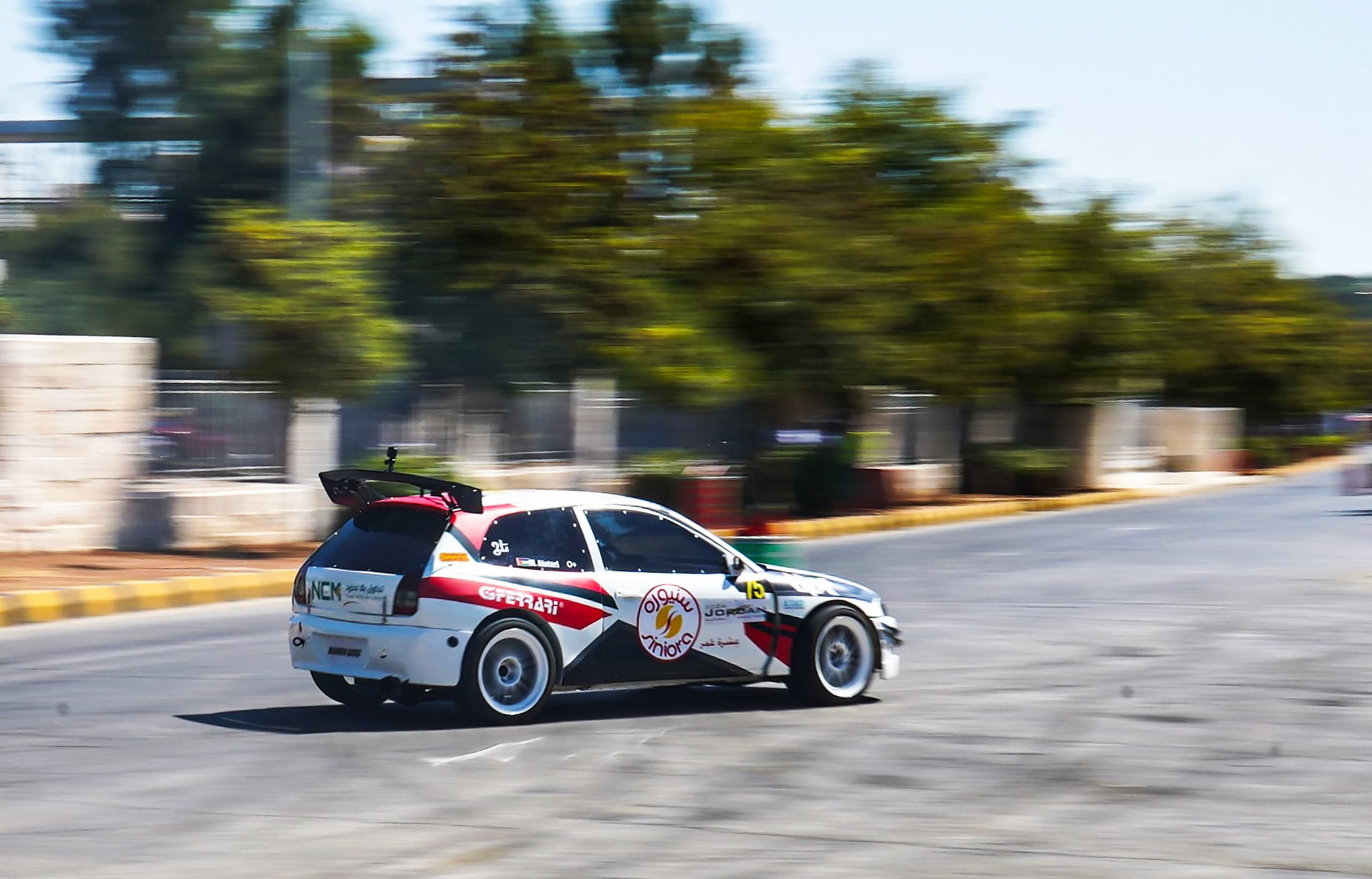 CAR Speed Jordan, a fine-art photograph by Ali Abu Ras