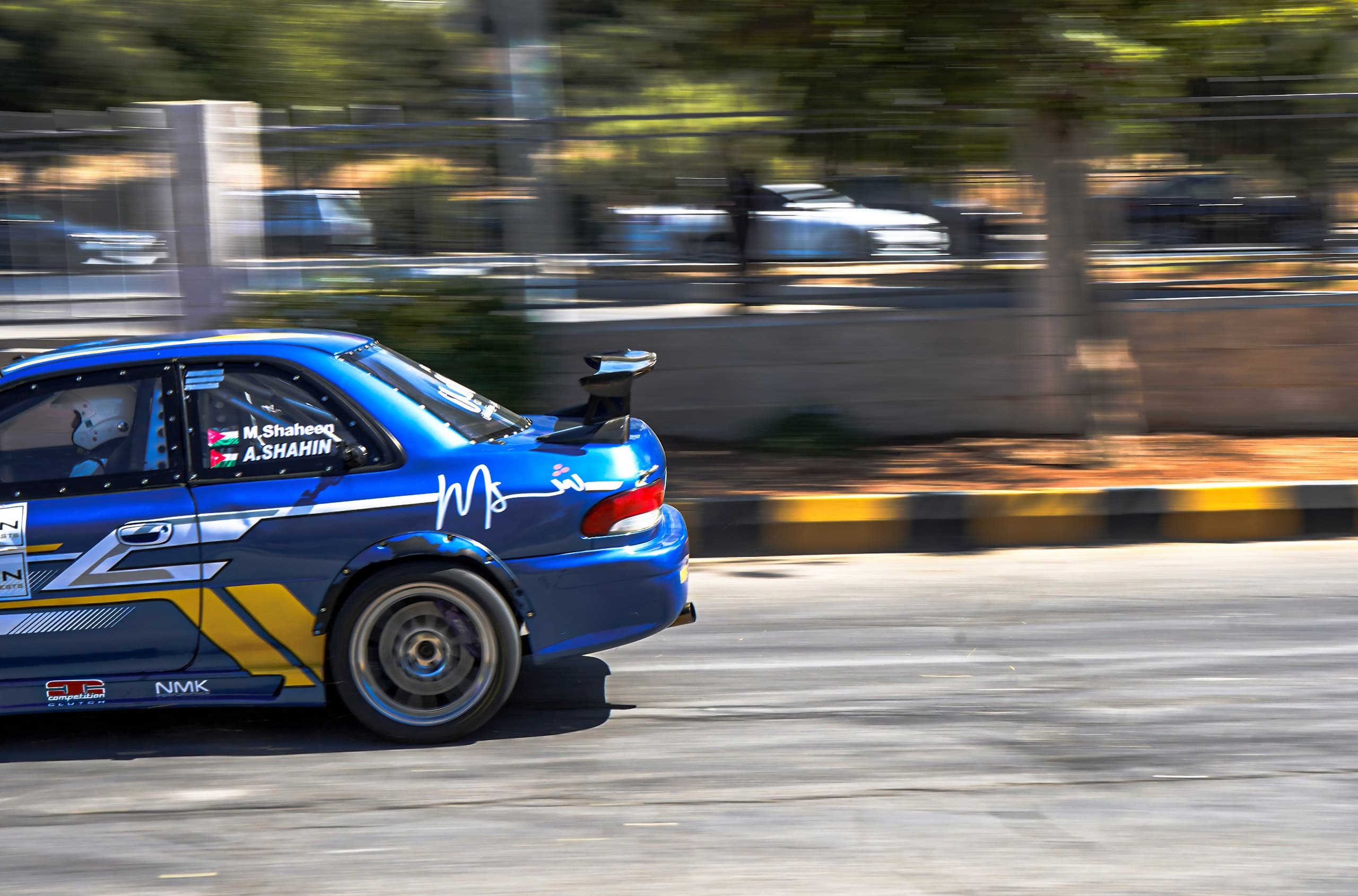 CAR Speed Jordan, a fine-art photograph by Ali Abu Ras