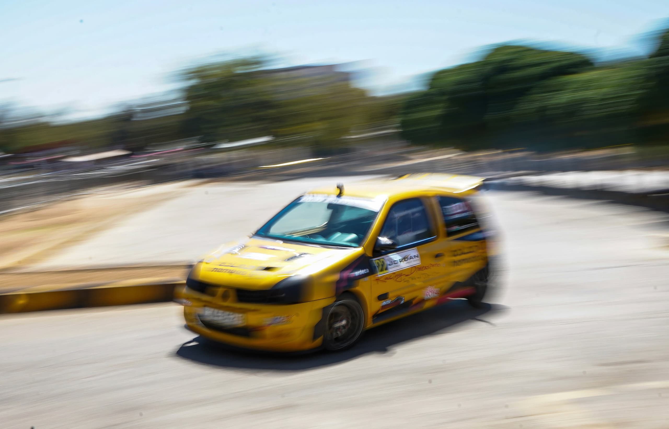 CAR Speed Jordan, a fine-art photograph by Ali Abu Ras