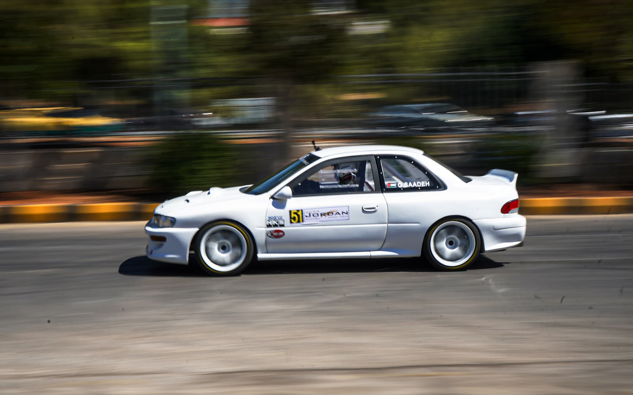 CAR Speed Jordan, a fine-art photograph by Ali Abu Ras
