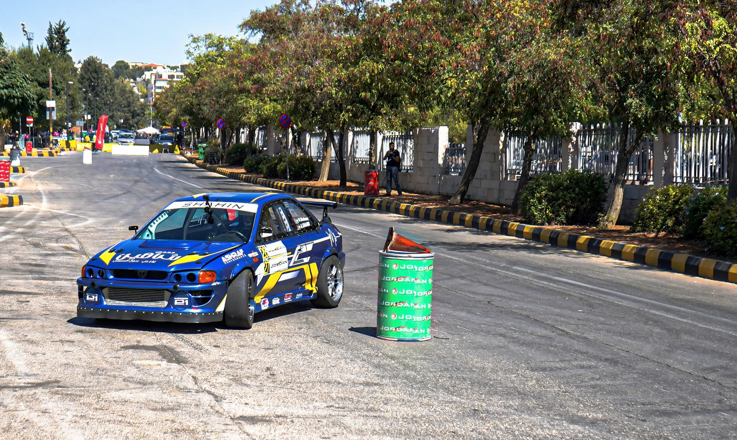 CAR Speed Jordan, a fine-art photograph by Ali Abu Ras
