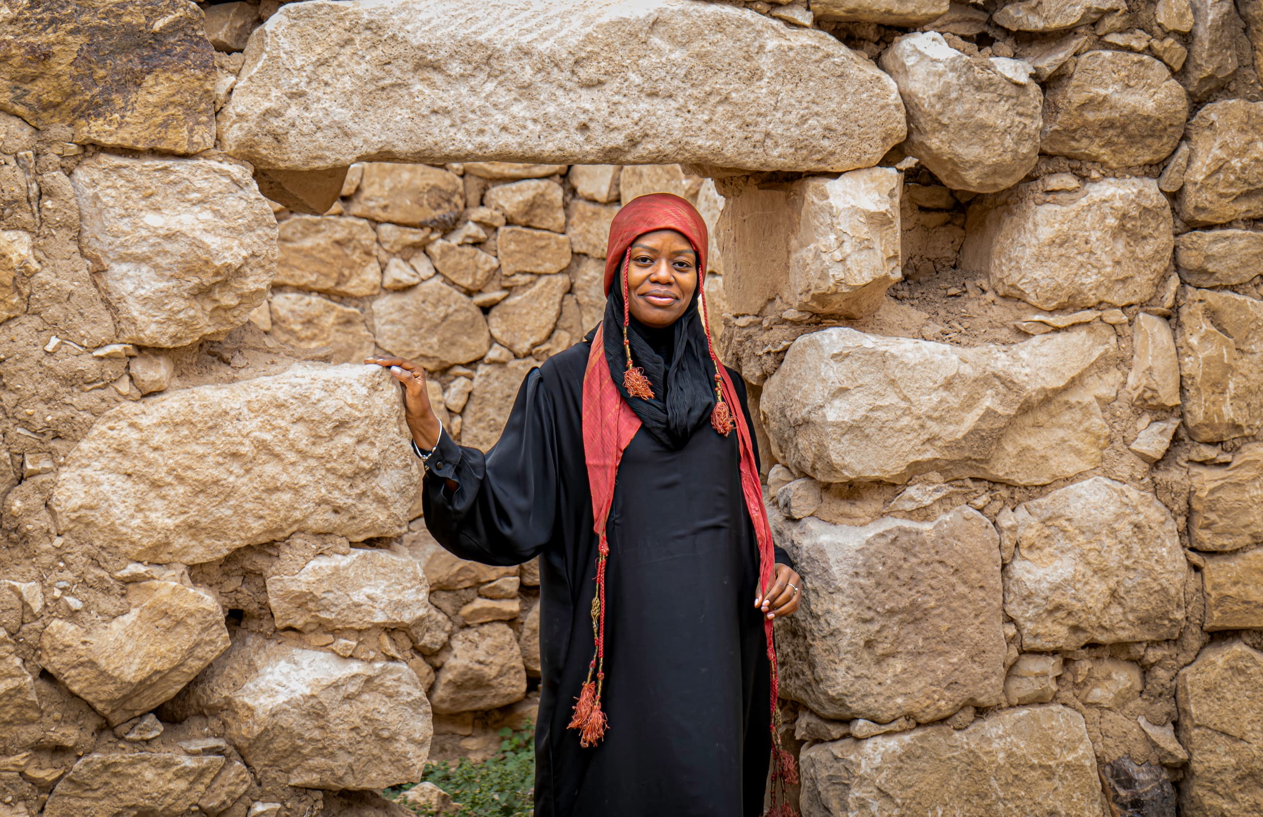 Zoba Traditonal Dress, a fine-art photograph by Ali Abu Ras