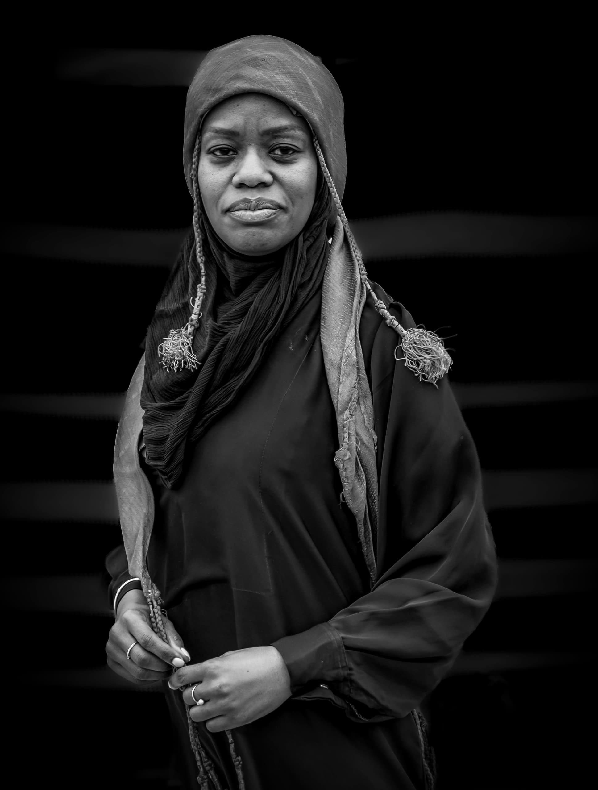 Zoba Traditonal Dress, a fine-art photograph by Ali Abu Ras