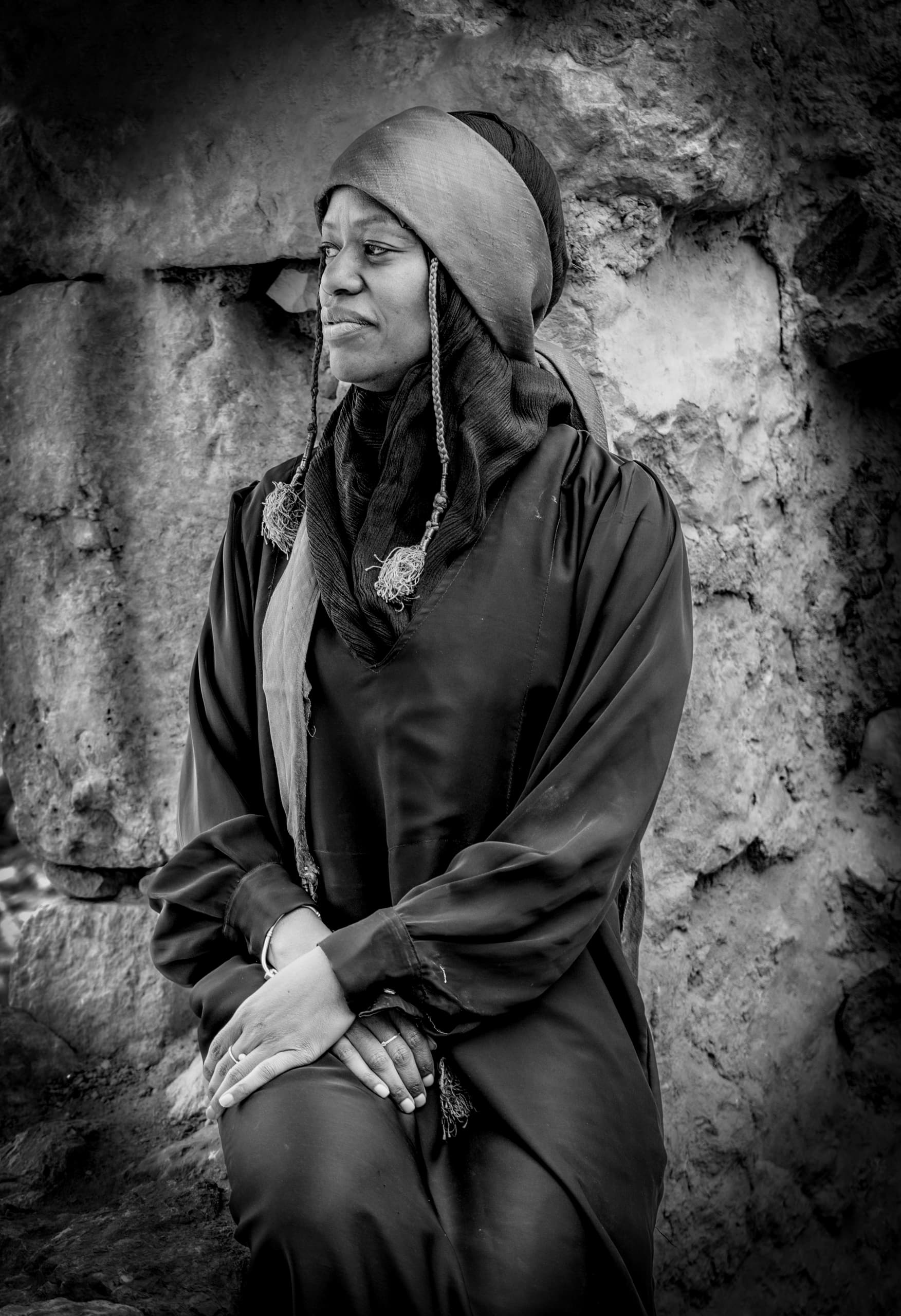 Zoba Traditonal Dress, a fine-art photograph by Ali Abu Ras