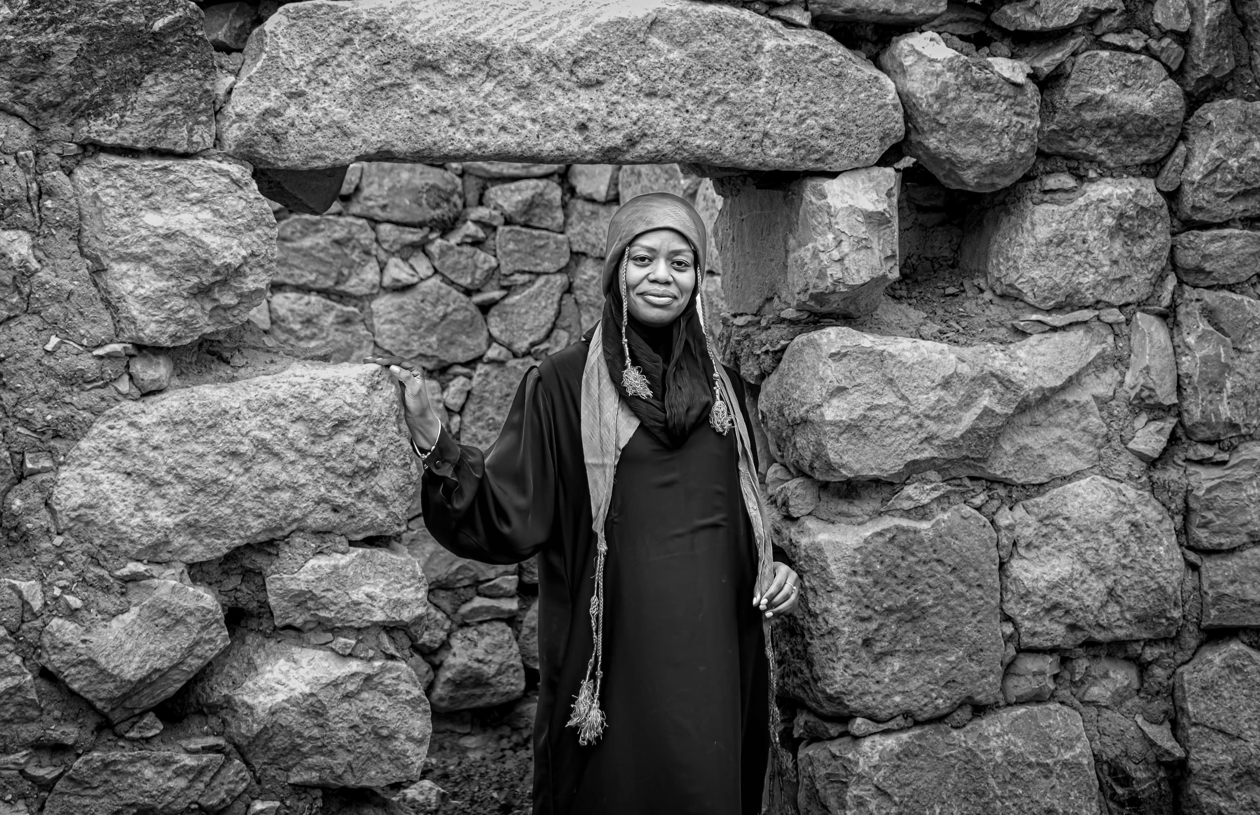 Zoba Traditonal Dress, a fine-art photograph by Ali Abu Ras