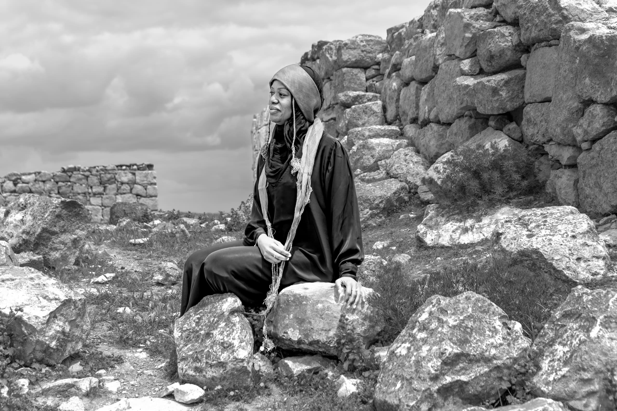 Zoba Traditonal Dress, a fine-art photograph by Ali Abu Ras
