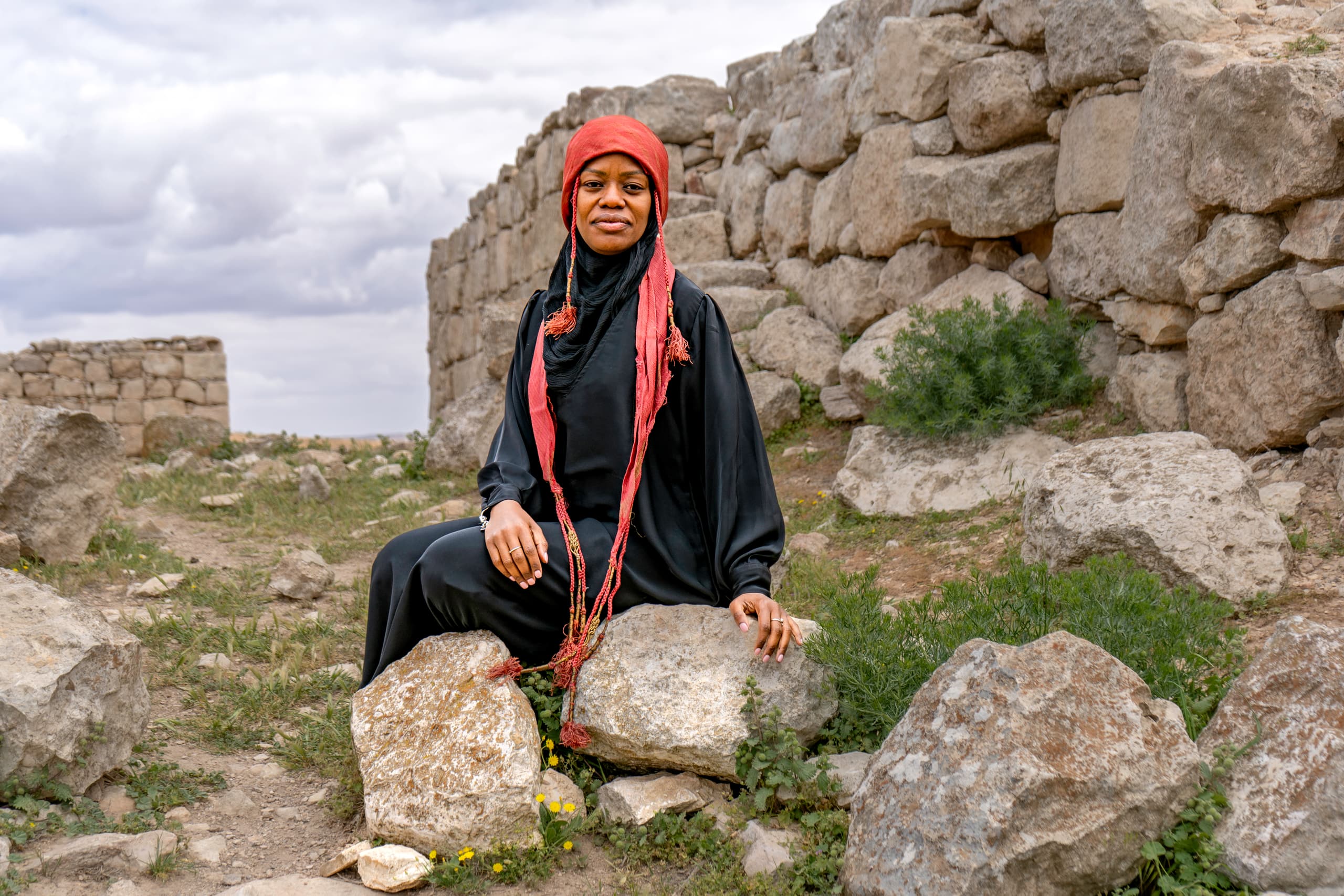 Zoba Traditonal Dress, a fine-art photograph by Ali Abu Ras