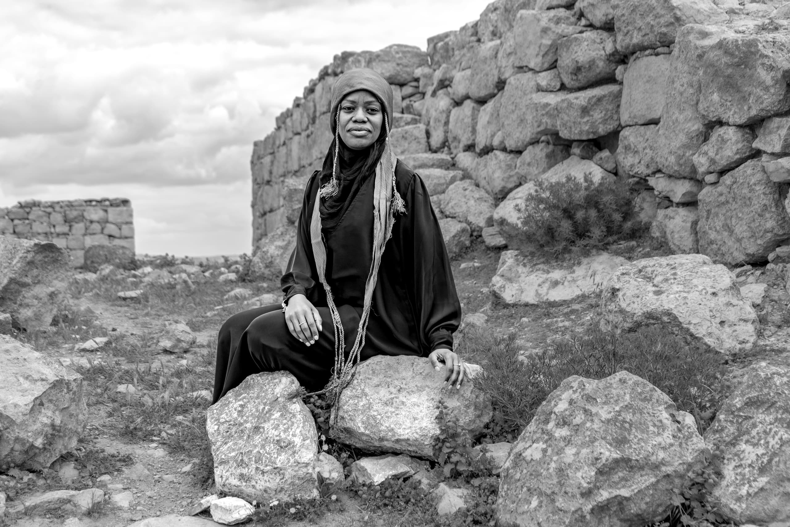 Zoba Traditonal Dress, a fine-art photograph by Ali Abu Ras
