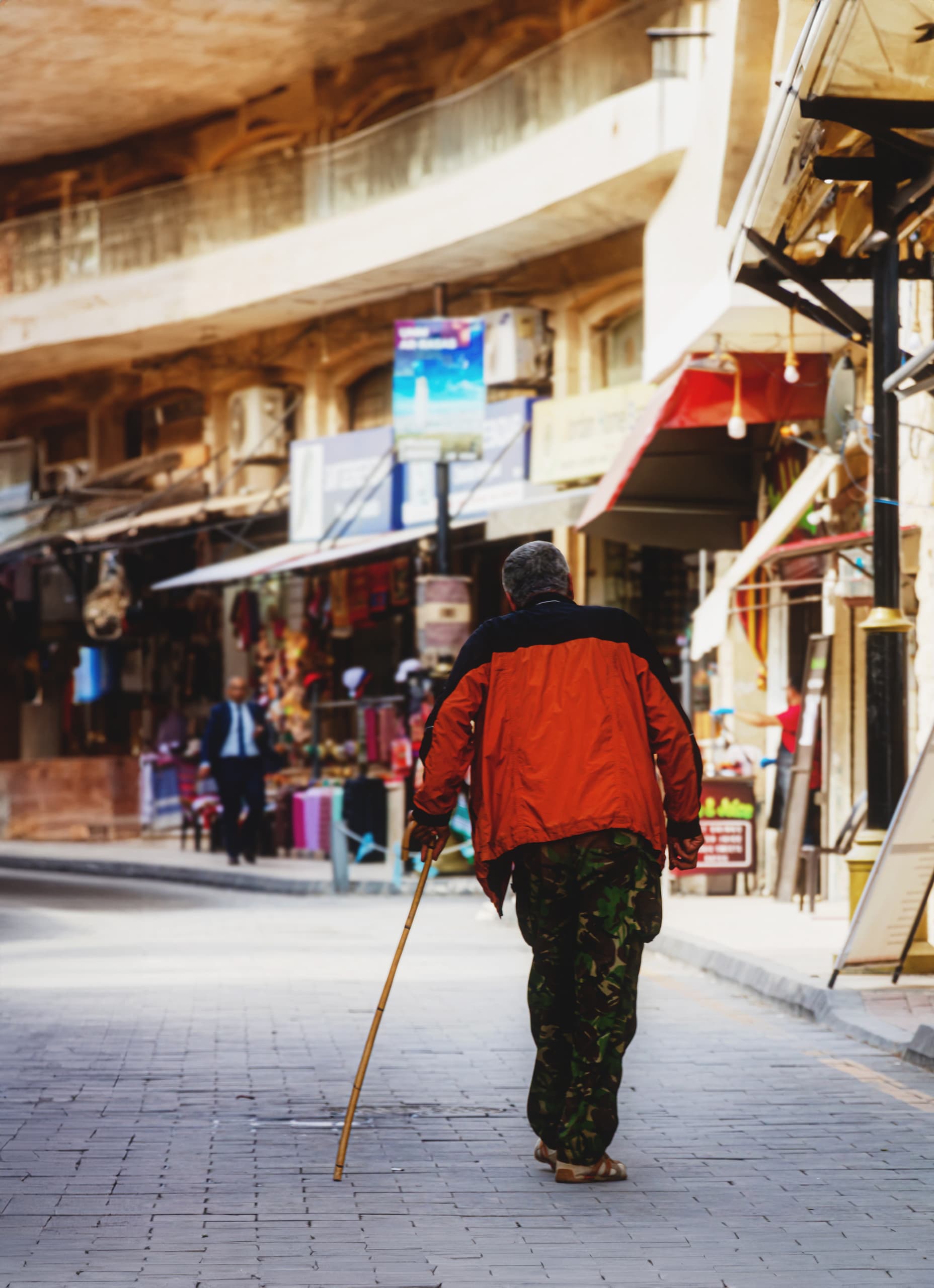 Madaba Street Life Style, a fine-art photograph by Ali Abu Ras