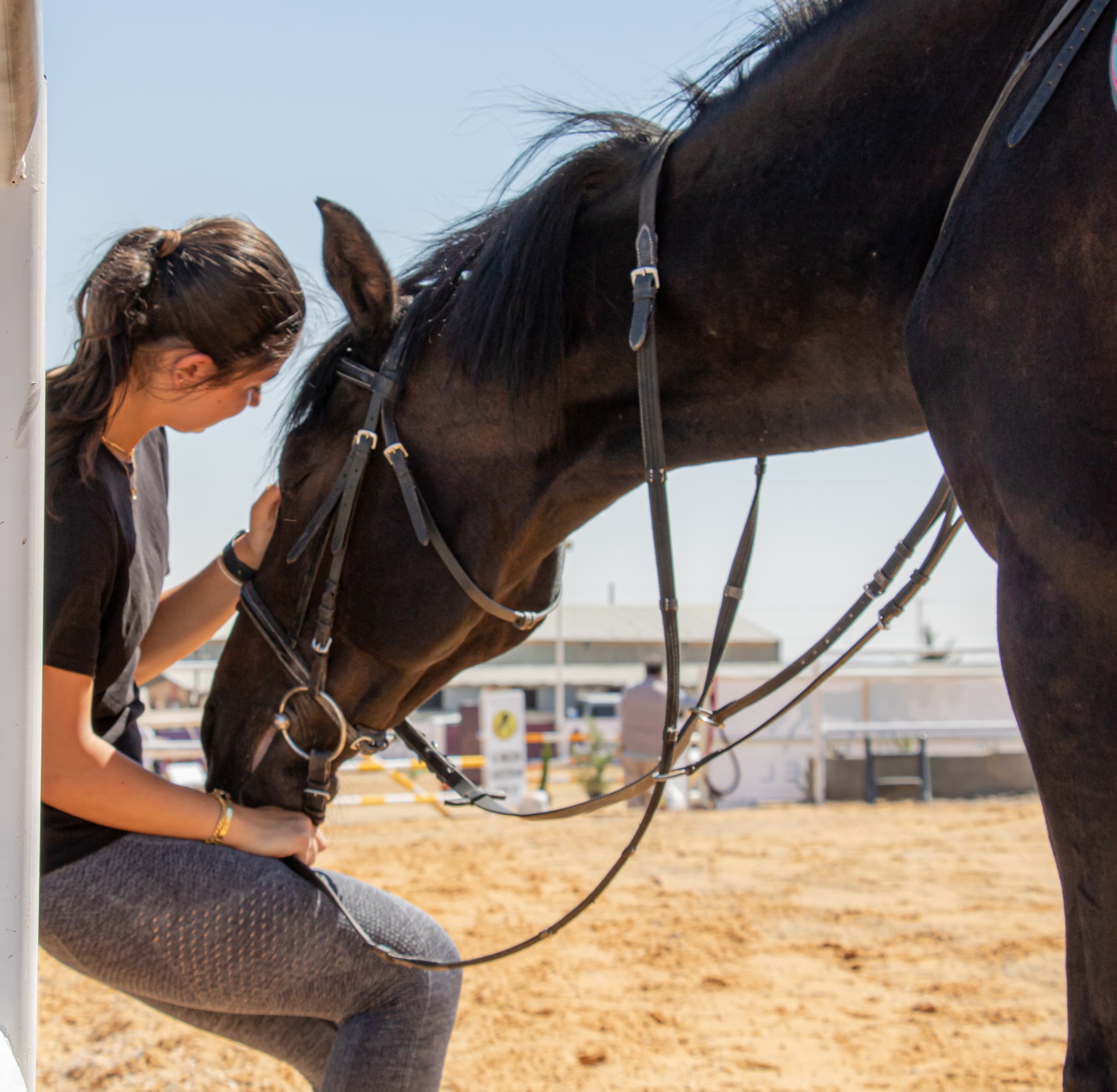 Animal Hours Girl, a fine-art photograph by Ali Abu Ras