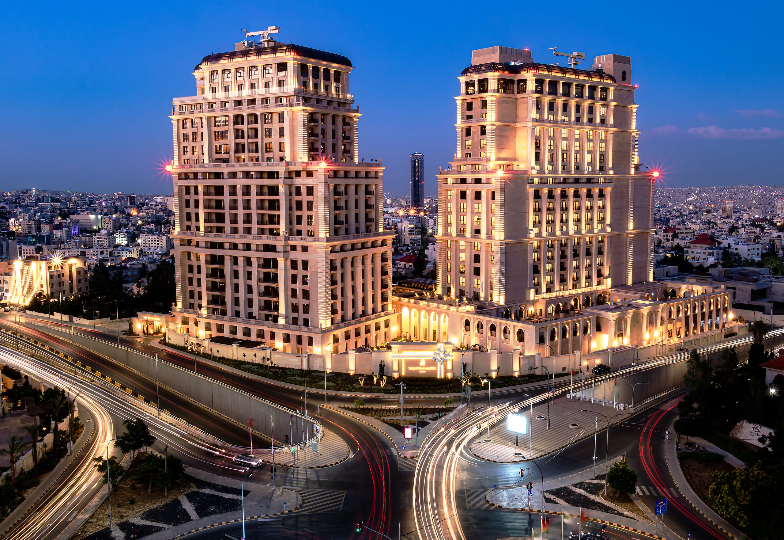 Architecture Amman Hotel 3, a fine-art photograph by Ali Abu Ras