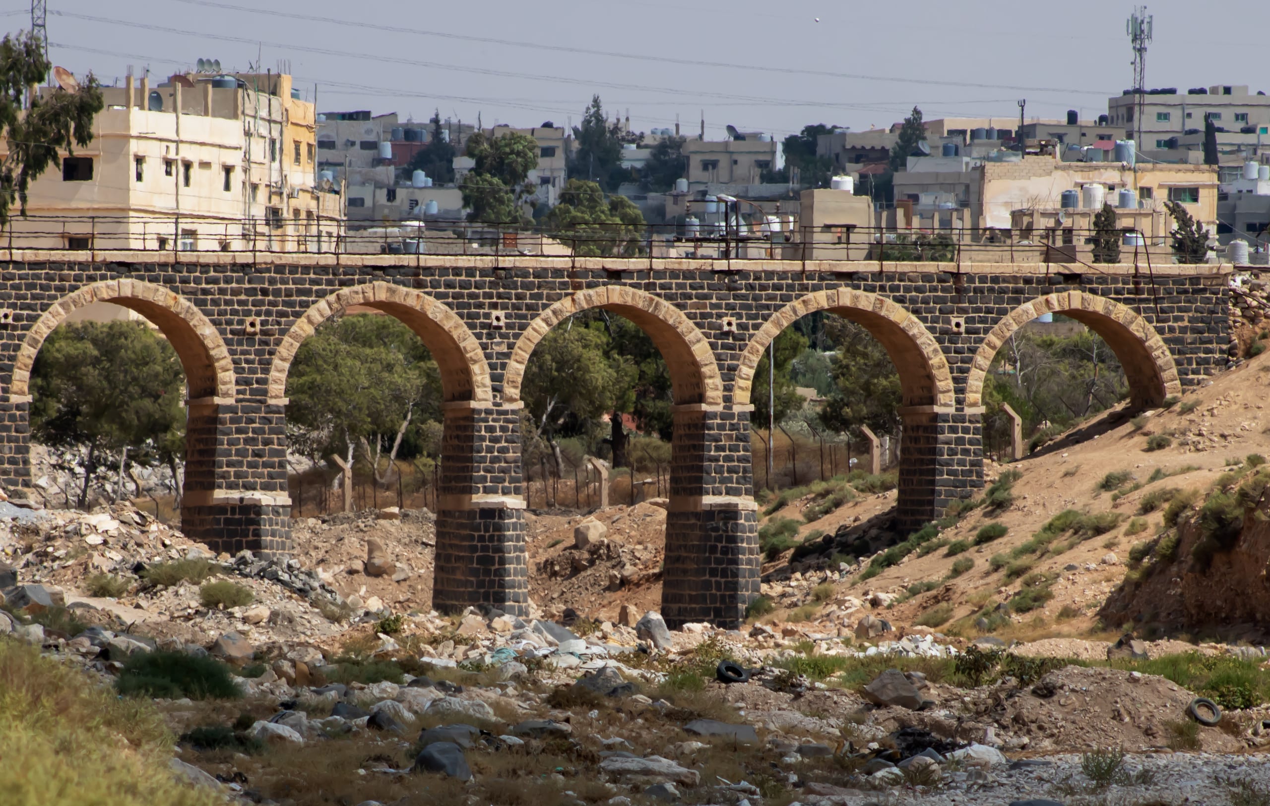 OLD Bridg Hashmiah, a fine-art photograph by Ali Abu Ras