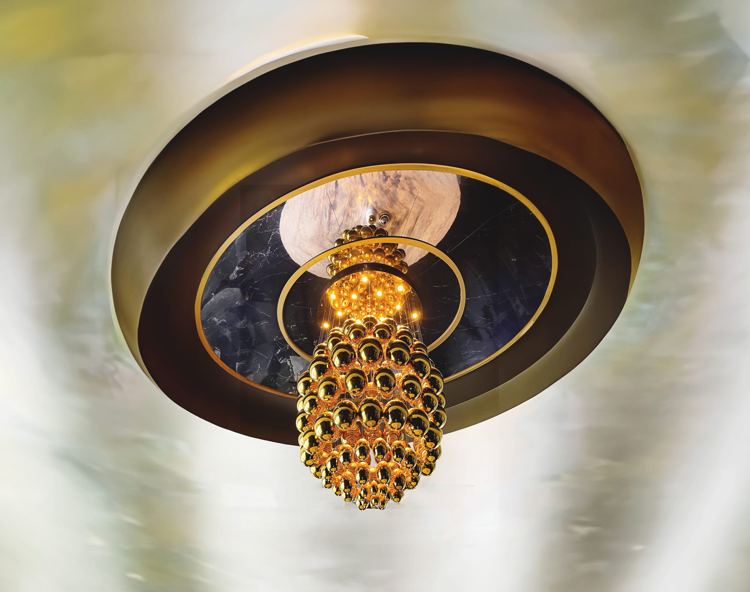 Tarabzon Hotel Light, a fine-art photograph by Ali Abu Ras