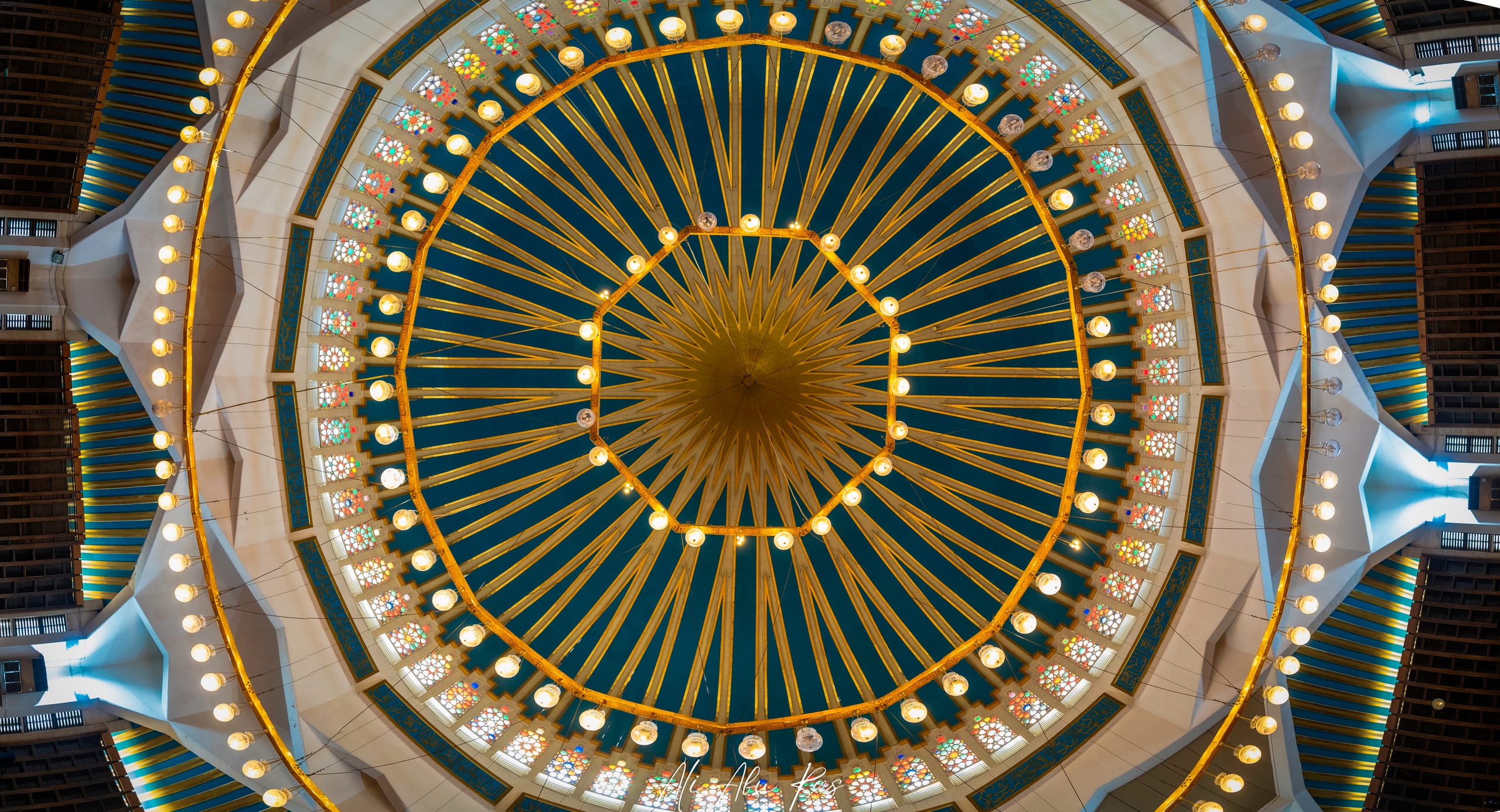 Masjid DOM Decoration, a fine-art photograph by Ali Abu Ras