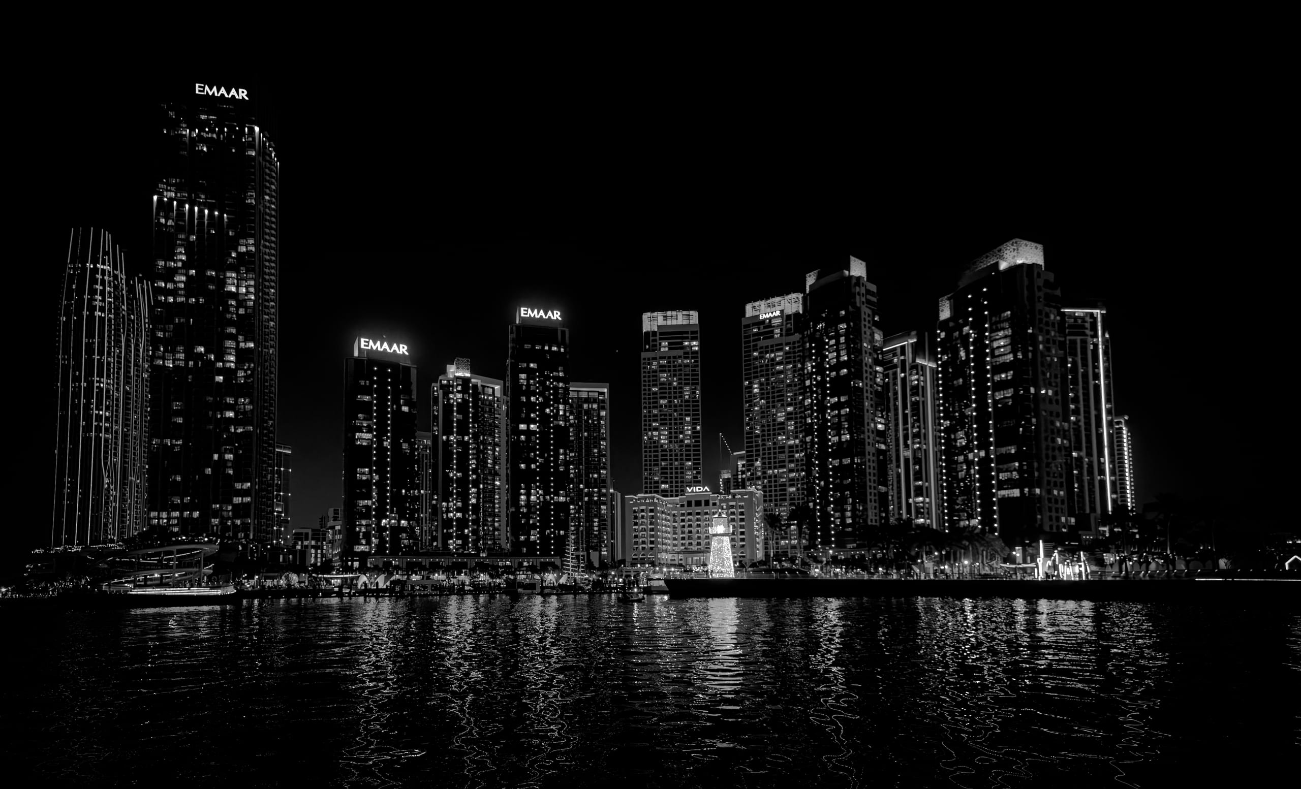 Dubai SEA View Seagall Building, a fine-art photograph by Ali Abu Ras