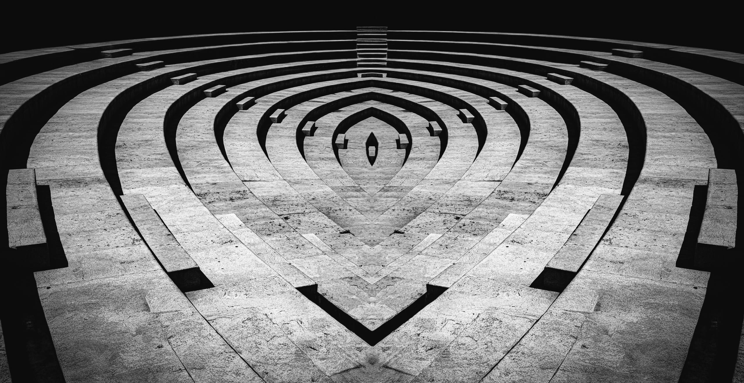 1 Monochrome, a fine-art photograph by Ali Abu Ras