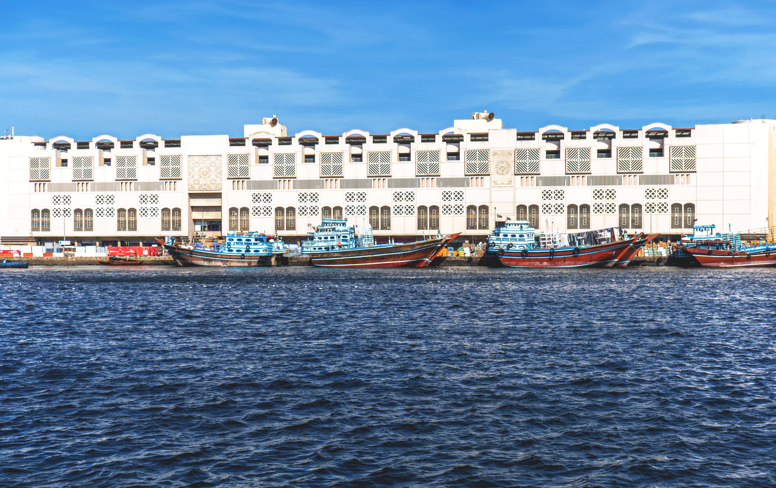 Dubai OLD SEA Boat Building, a fine-art photograph by Ali Abu Ras