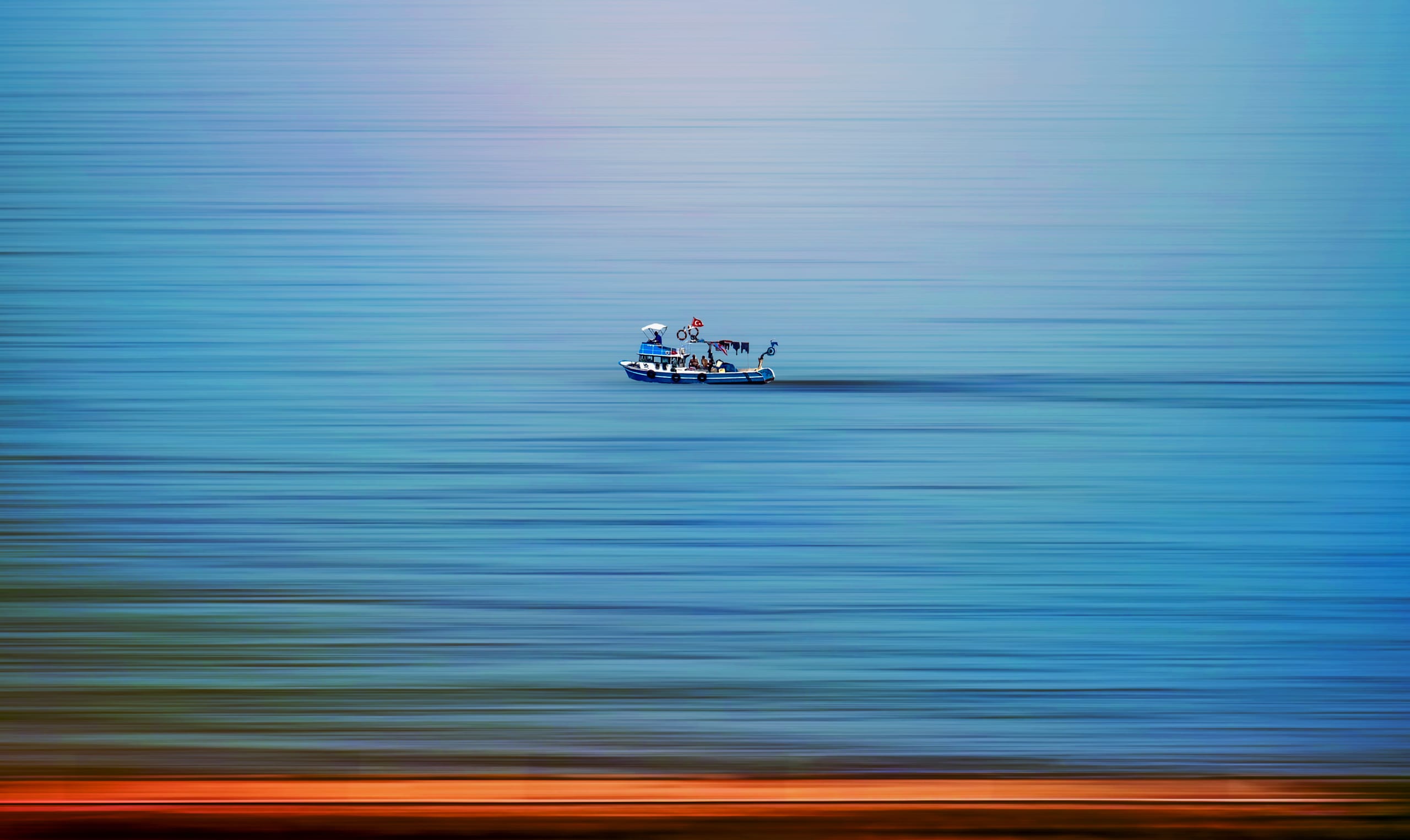 People Life Style Street Beach SEA Fineart 2, a fine-art photograph by Ali Abu Ras