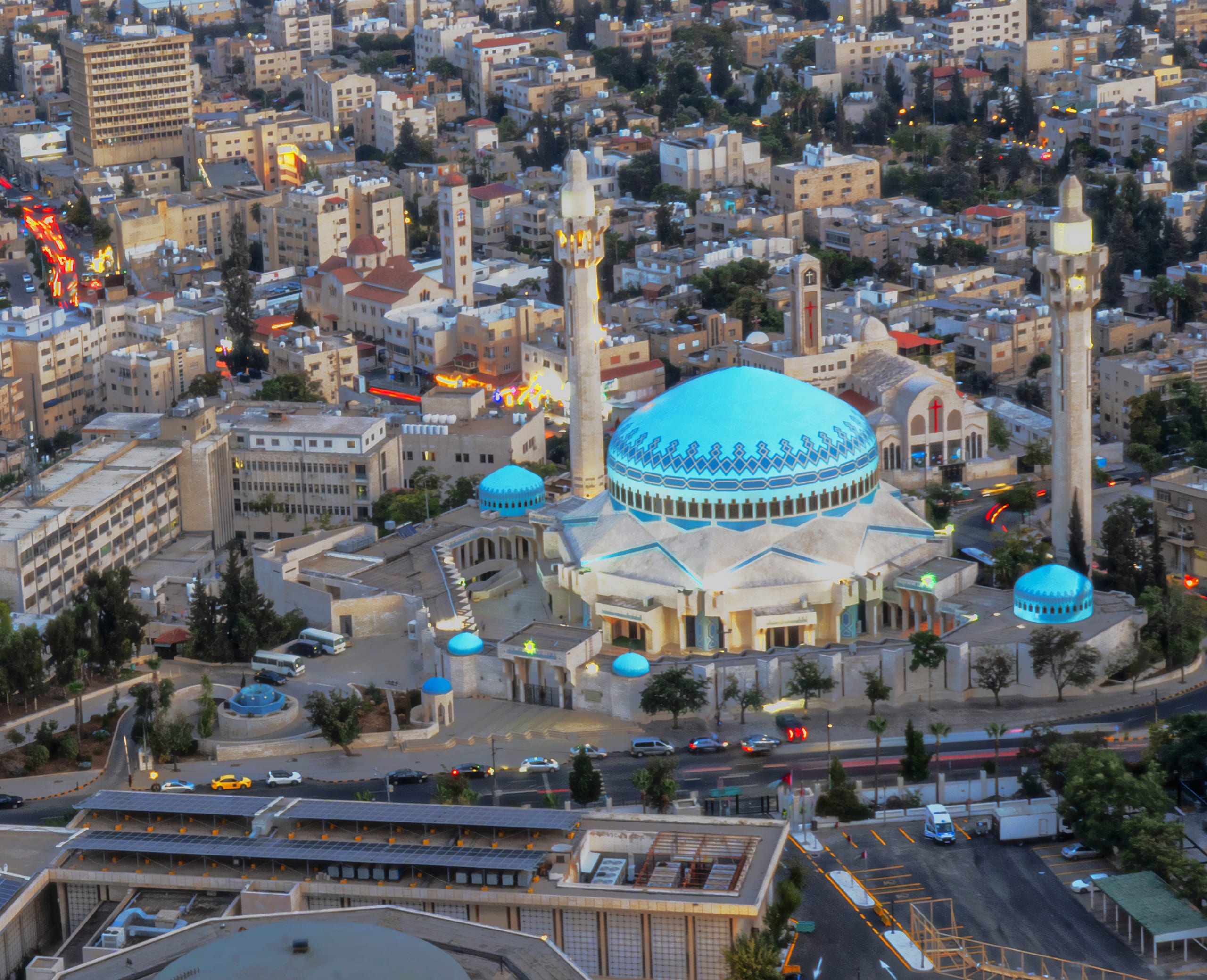 Amman City Scape NEW, a fine-art photograph by Ali Abu Ras