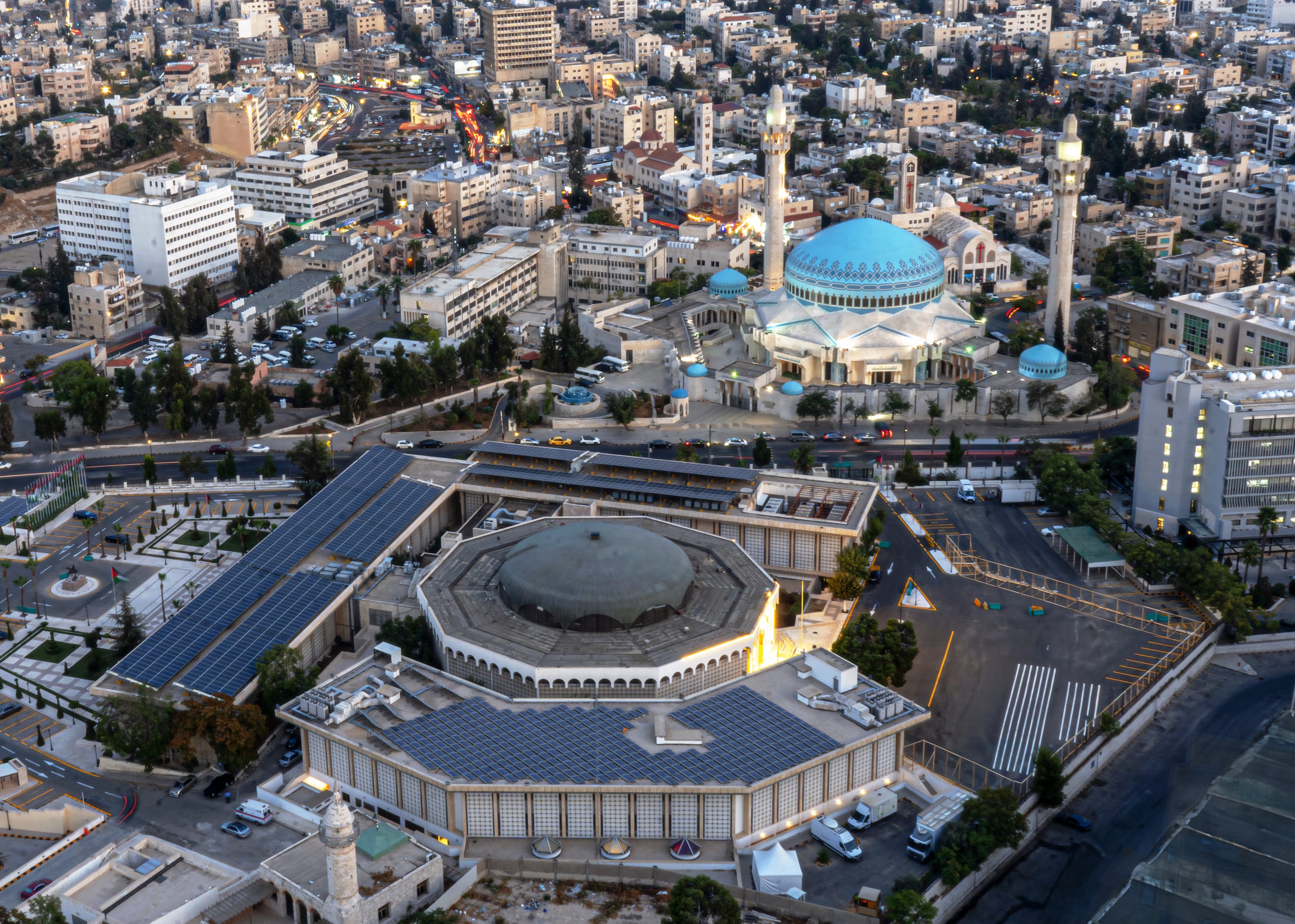 Amman City Scape 0, a fine-art photograph by Ali Abu Ras