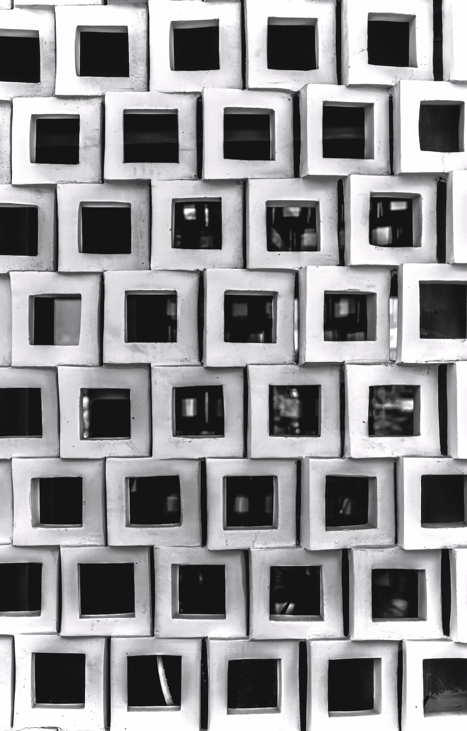 Architecture Ayla White Squer, a fine-art photograph by Ali Abu Ras