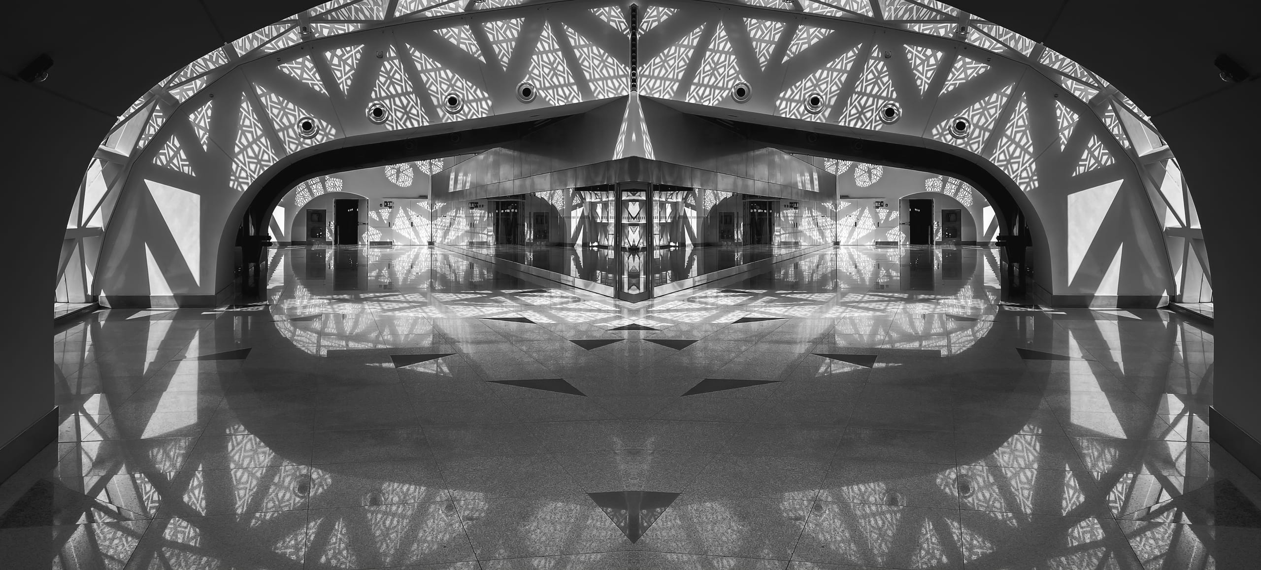 Jaddah Airport, a fine-art photograph by Ali Abu Ras