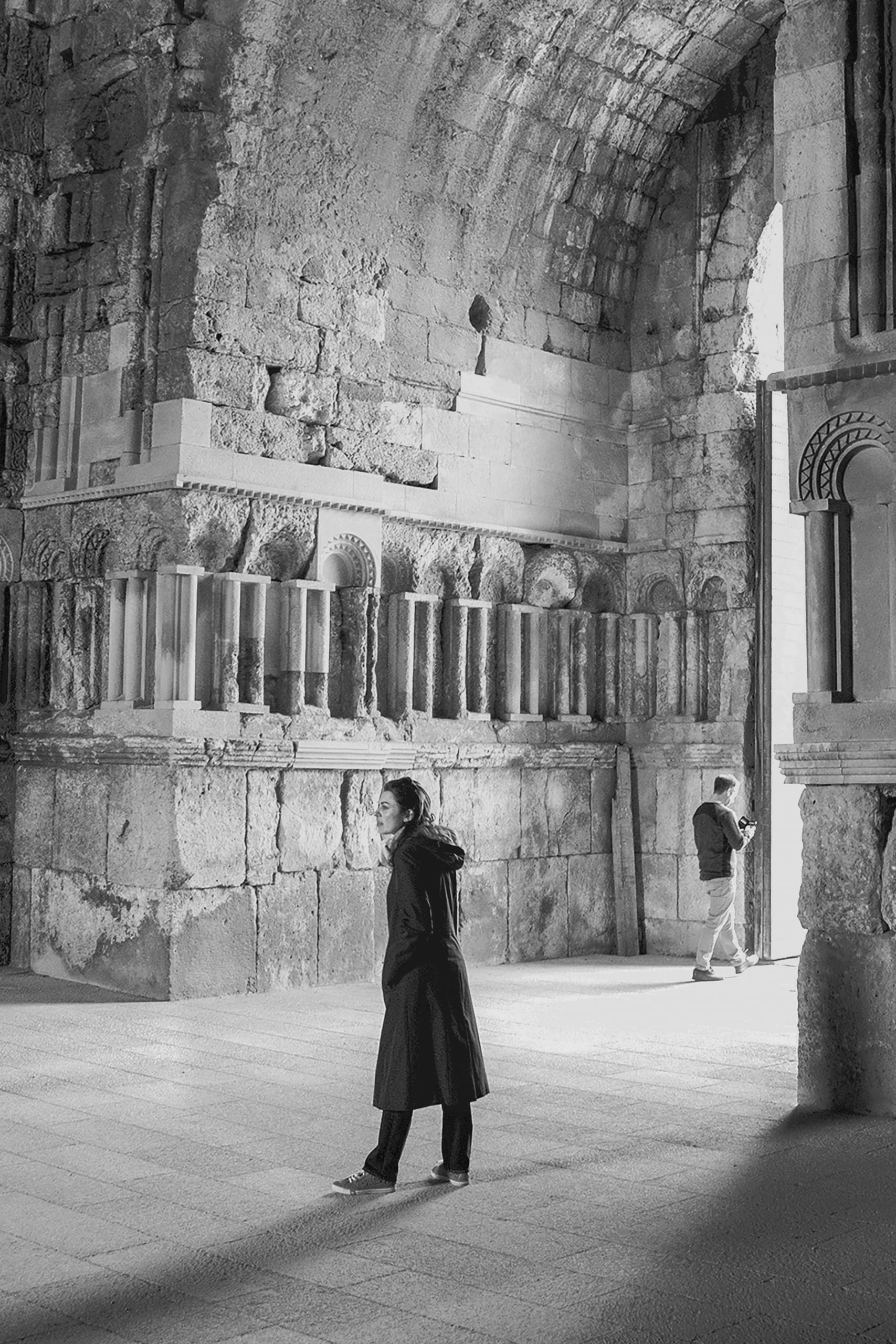 Amman Citadel National Historic Site, a fine-art photograph by Ali Abu Ras