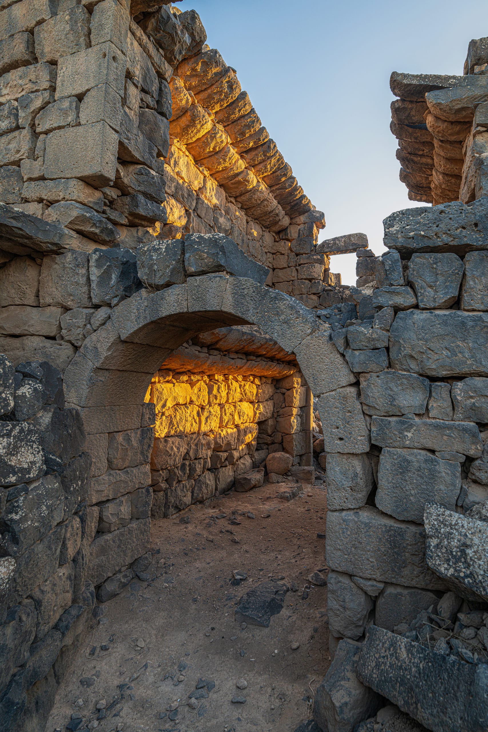 Alazraq Sunset Umaljemal, a fine-art photograph by Ali Abu Ras